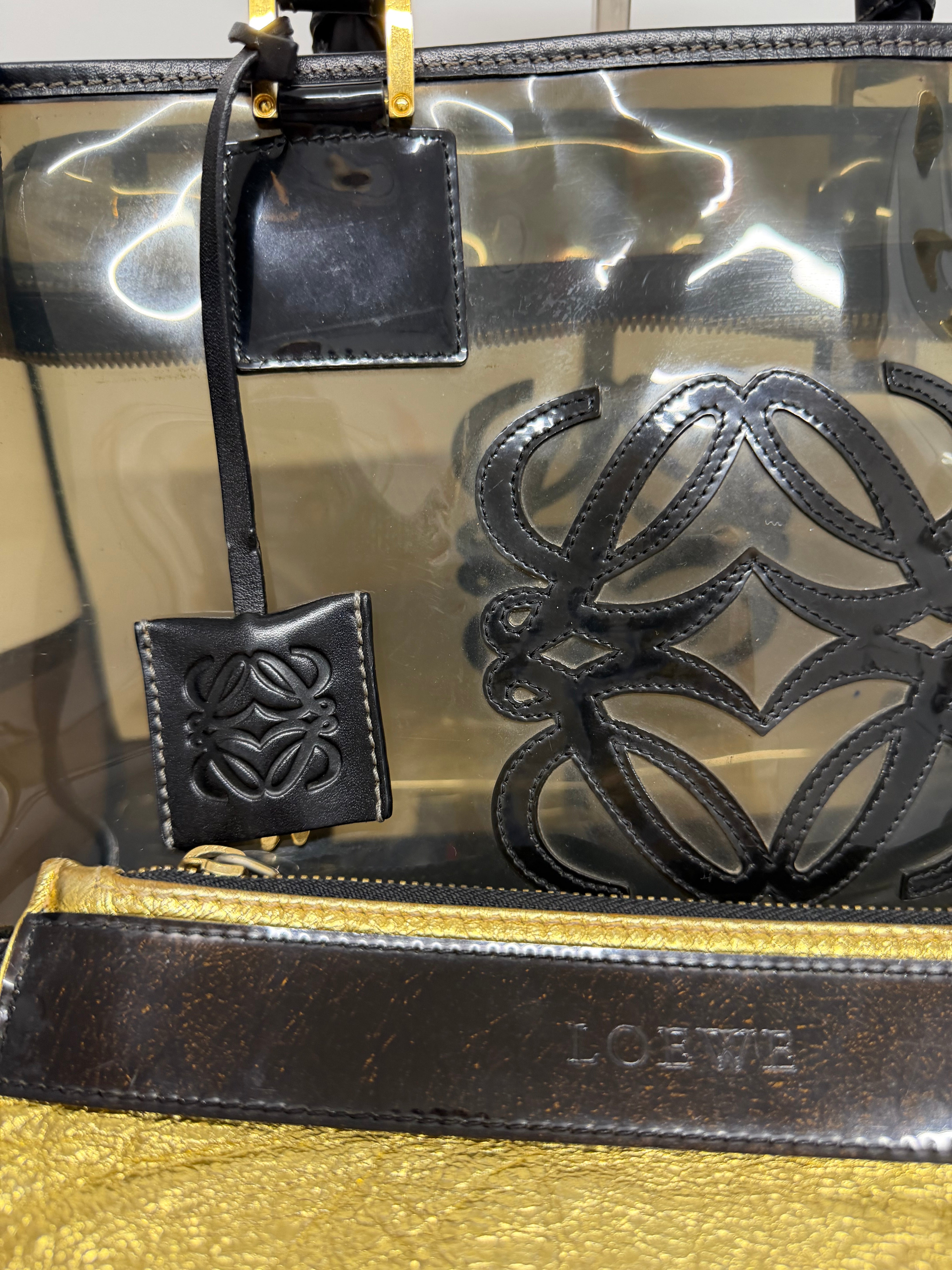 Loewe Amazona 36 Transparente con Pouch