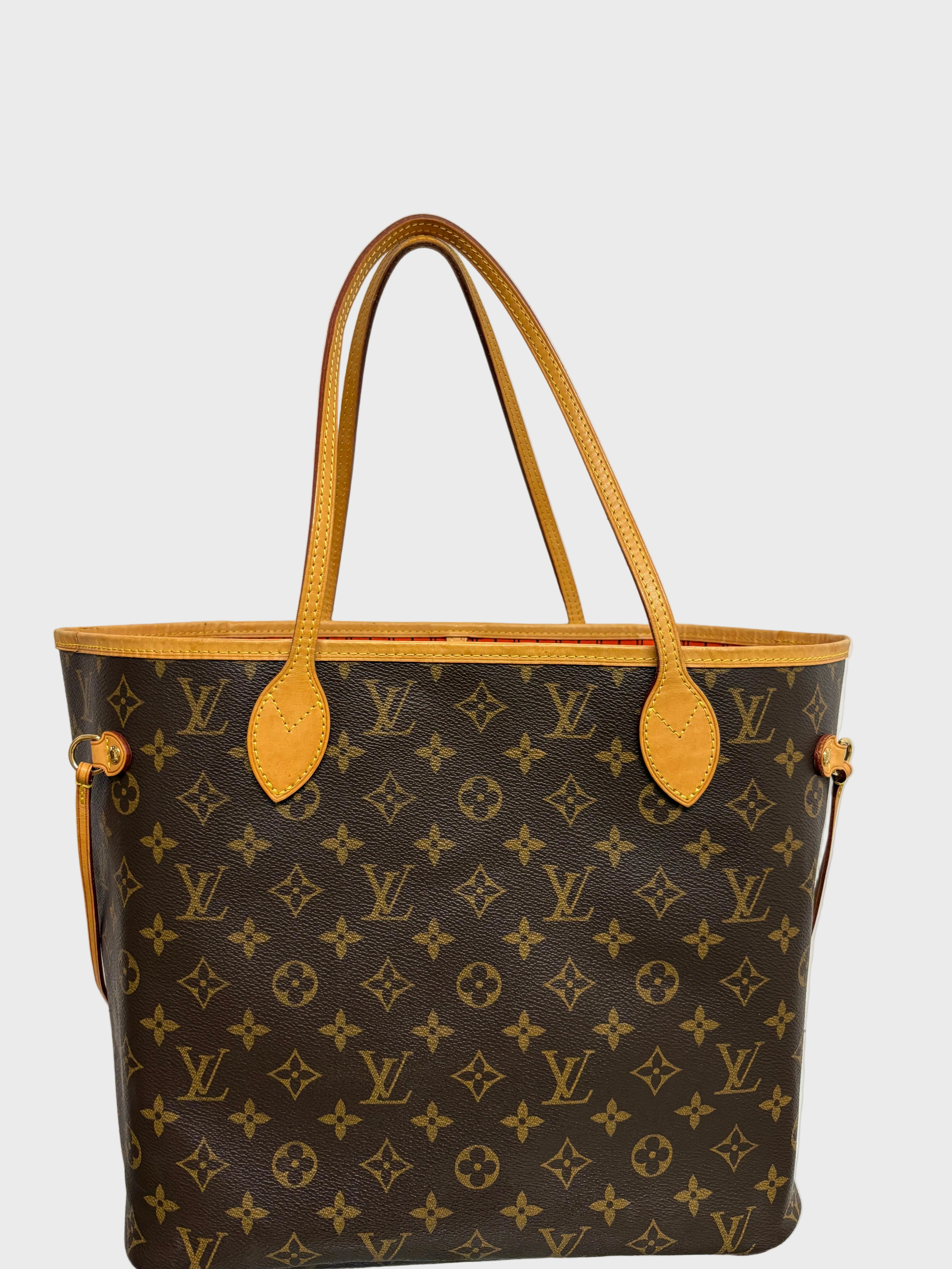 Louis Vuitton Neverfull MM Monogram Interior rojo