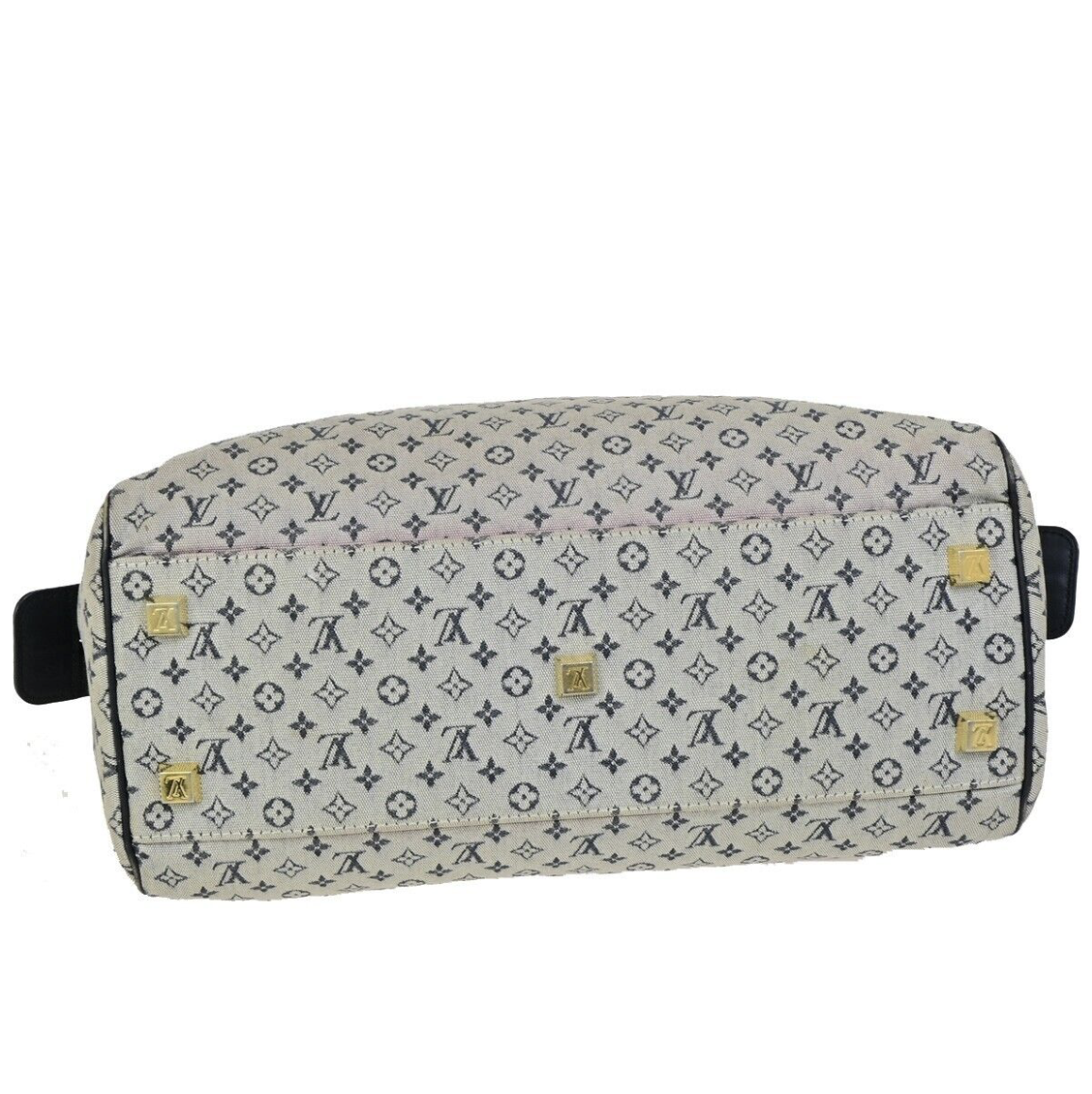 Louis Vuitton Joséphine azul en lona canvas