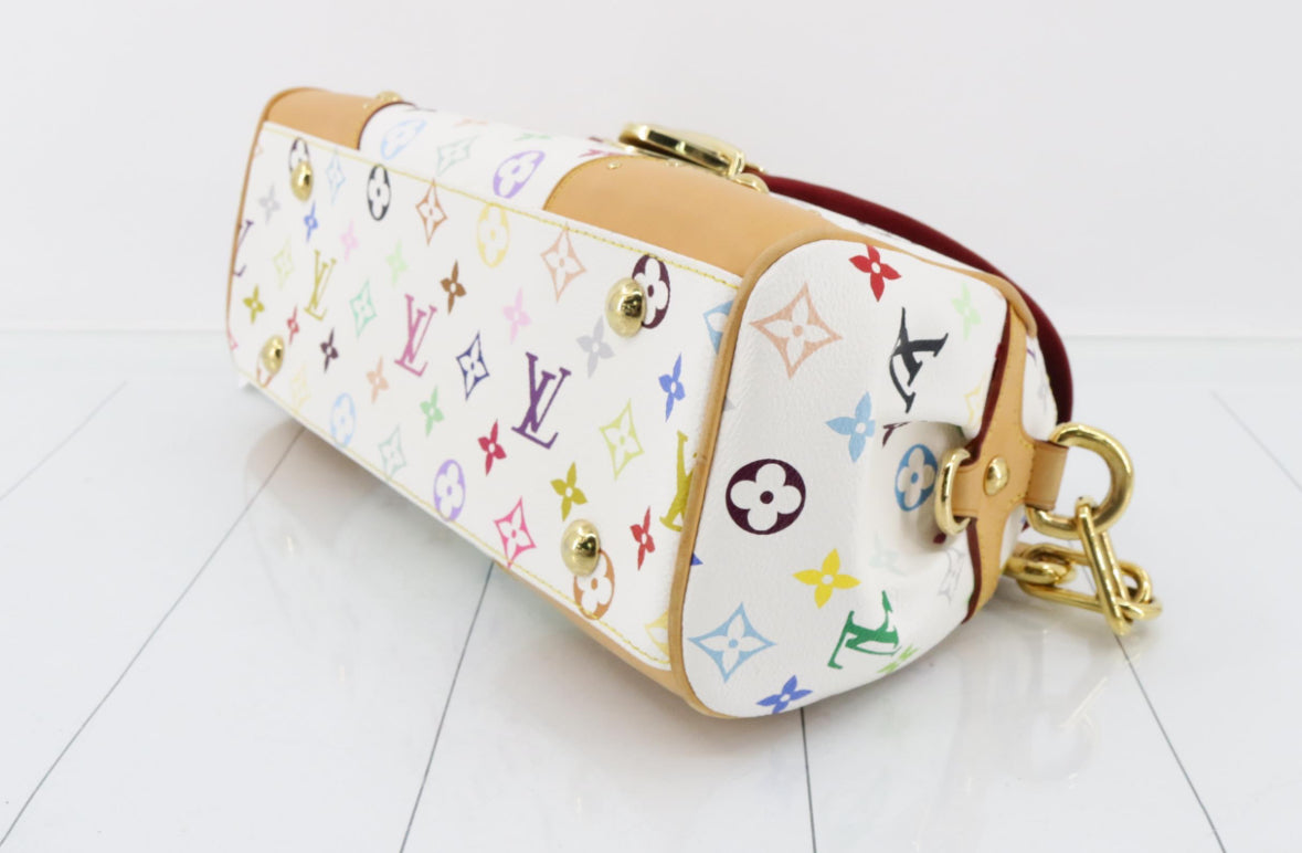 Louis Vuitton Beverly MM Multicolor Blanco