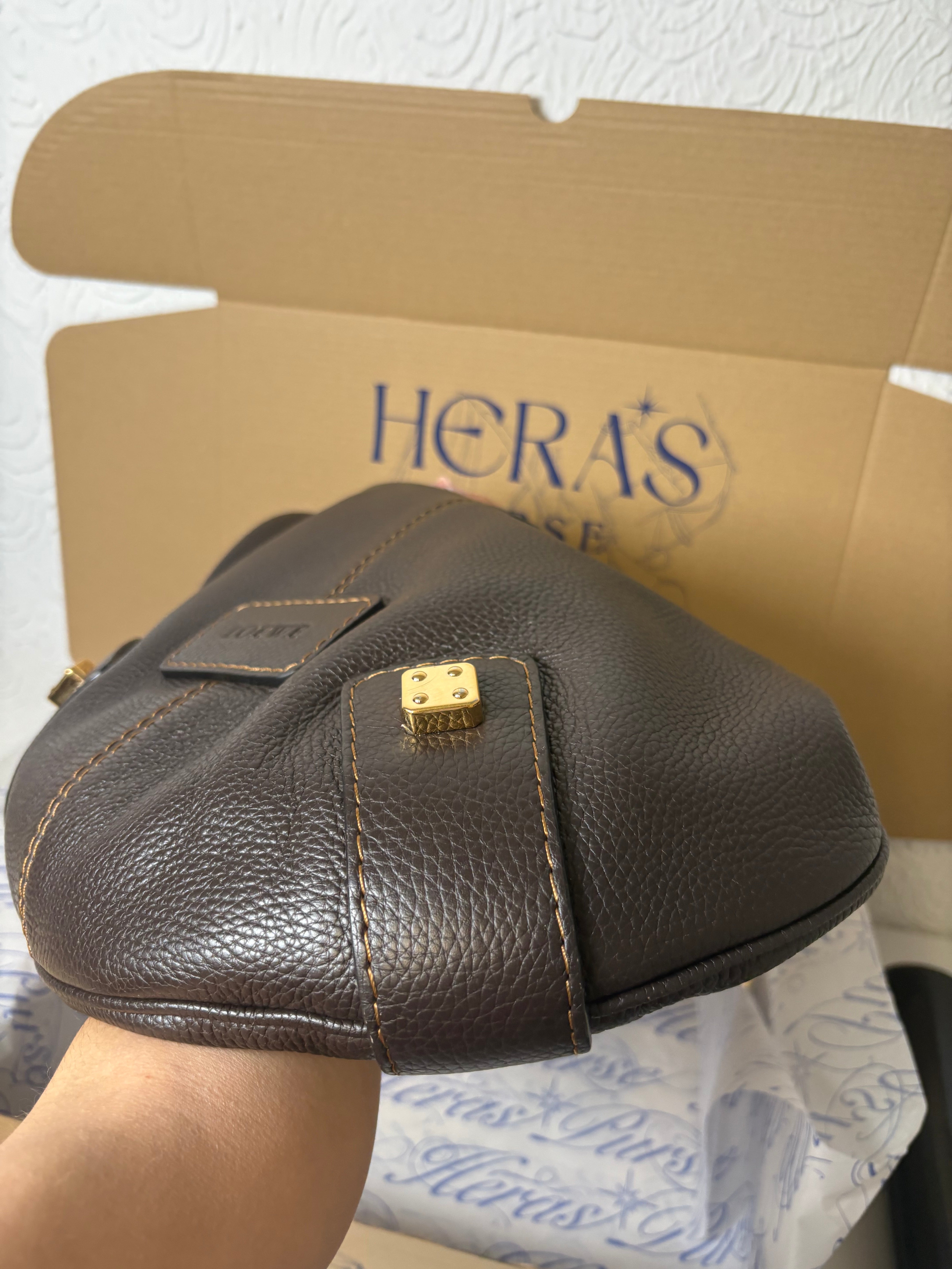 Loewe Hobo Road Safari Marrón Chocolate Large