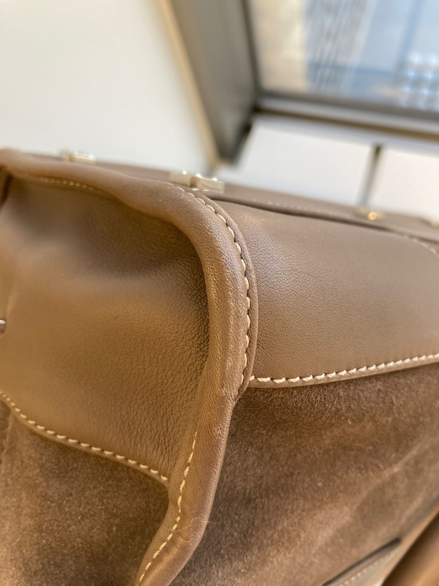 Amazona 29 Loewe marrón ante vintage