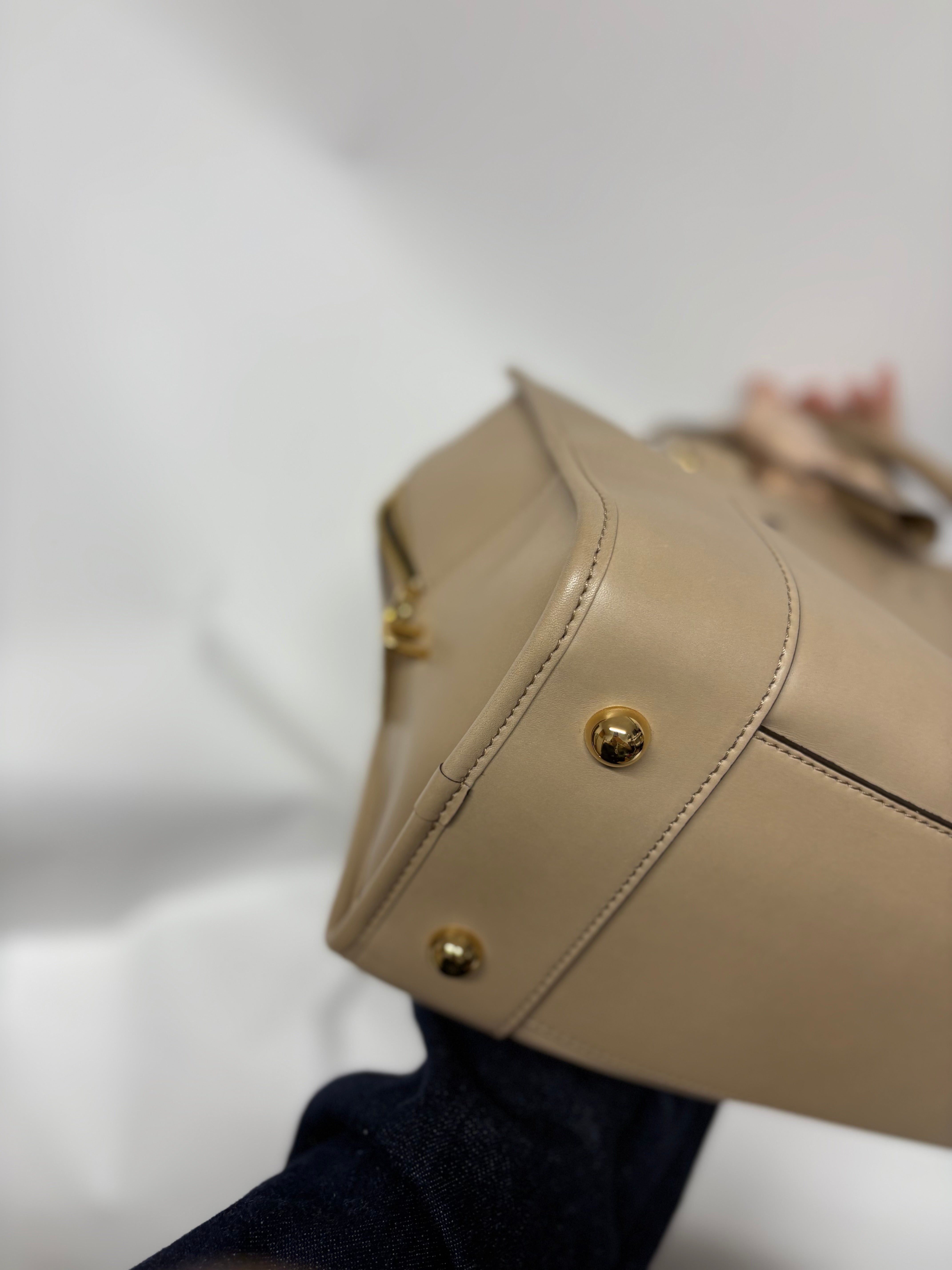 Loewe amazona 36 camel claro con bandoleras extra