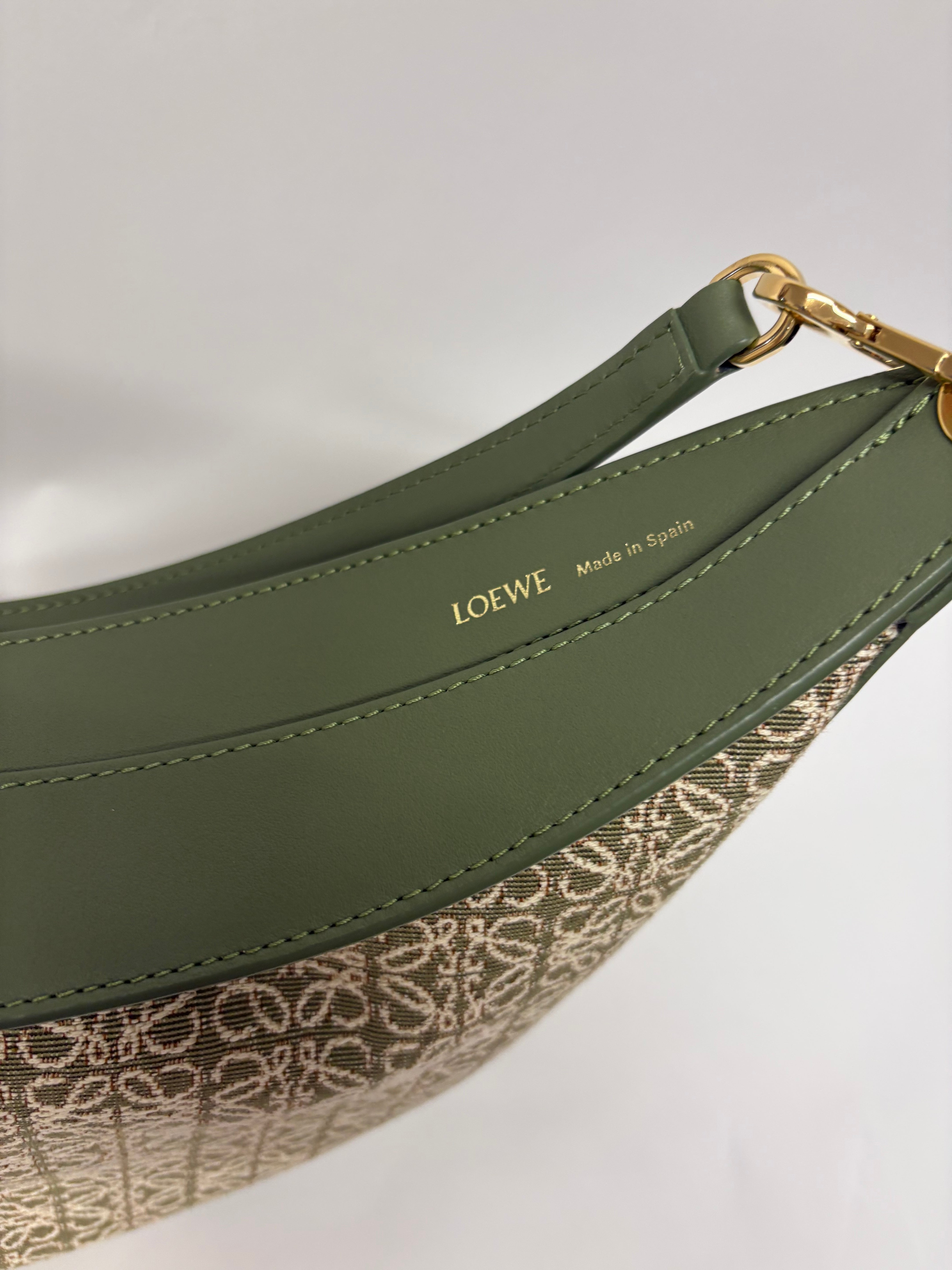 Loewe Luna Hobo Verde Anagrama