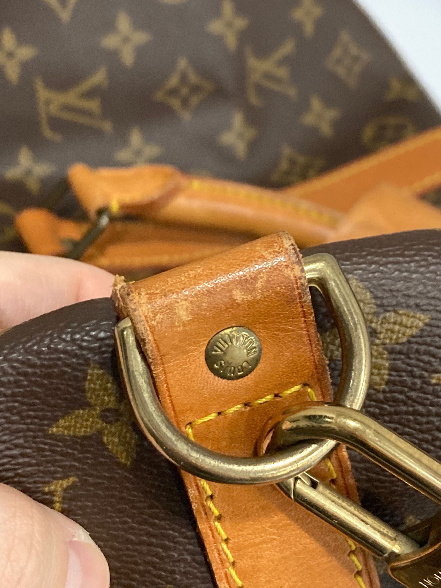 Louis Vuitton Keepall 45 canvas monogram bandolera