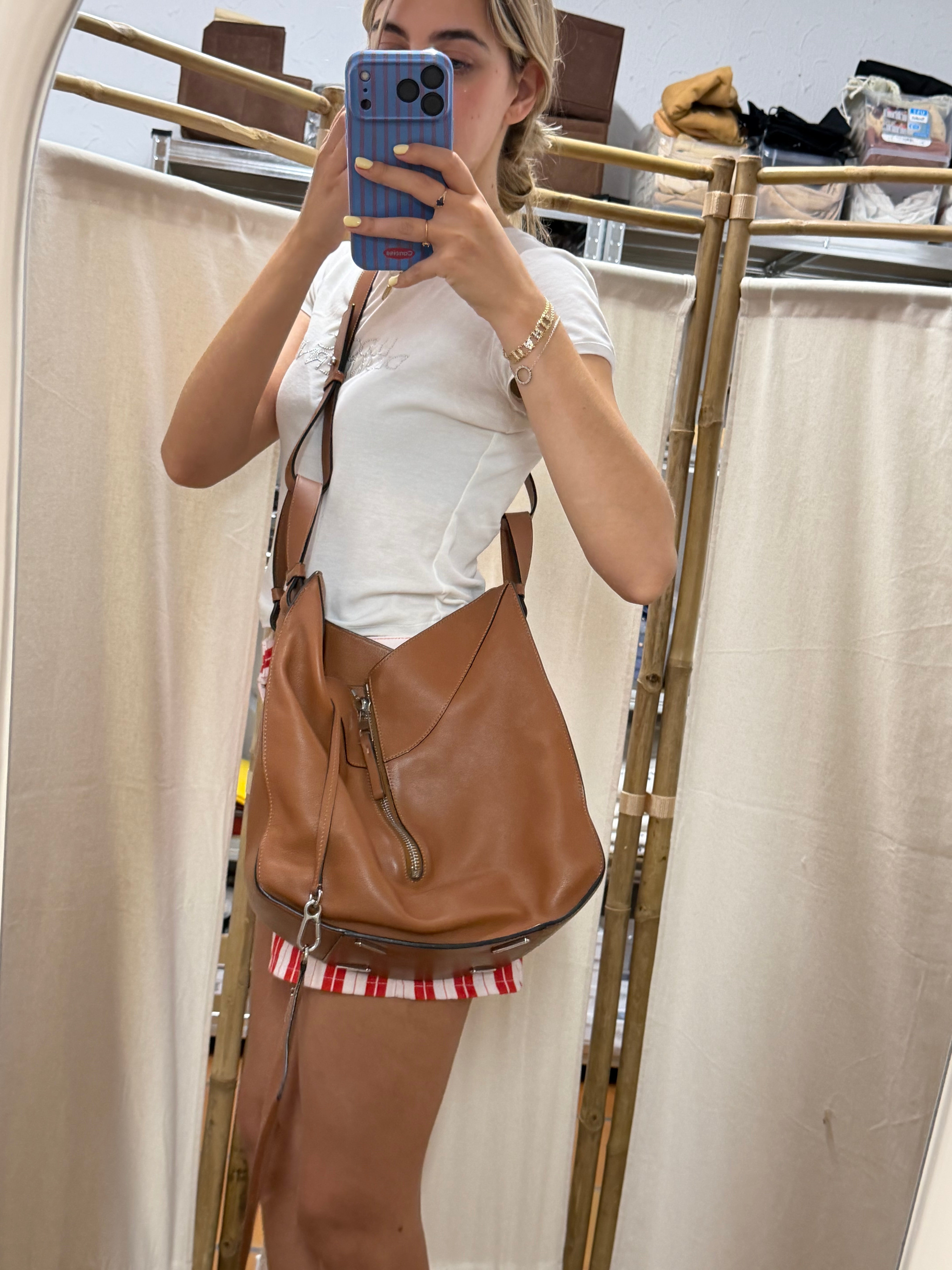 Loewe Hammock Bag Grande Camel con Pouch
