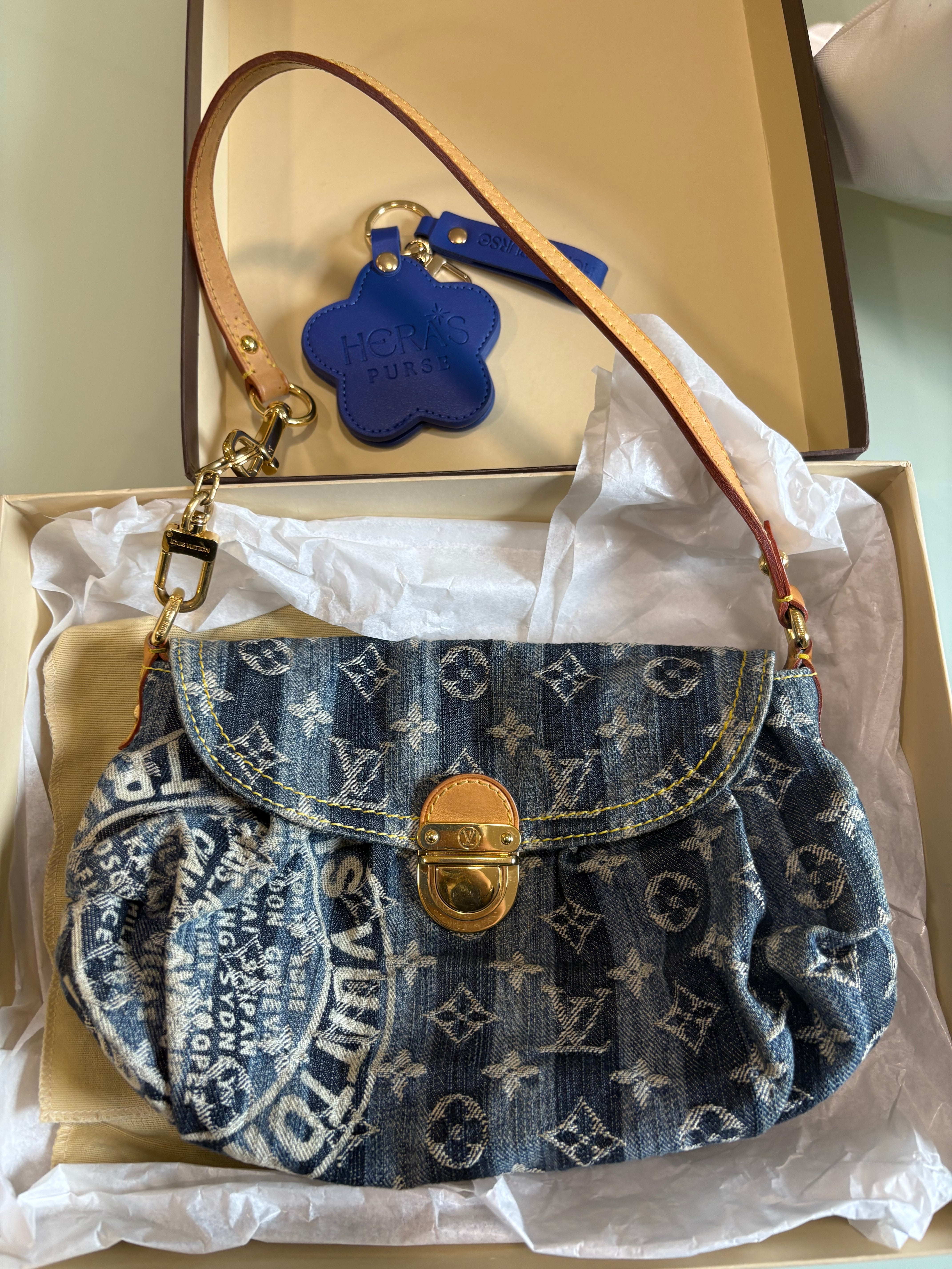 Louis Vuitton Pleaty Denim Monogram de la exclusiva Cruise Collection