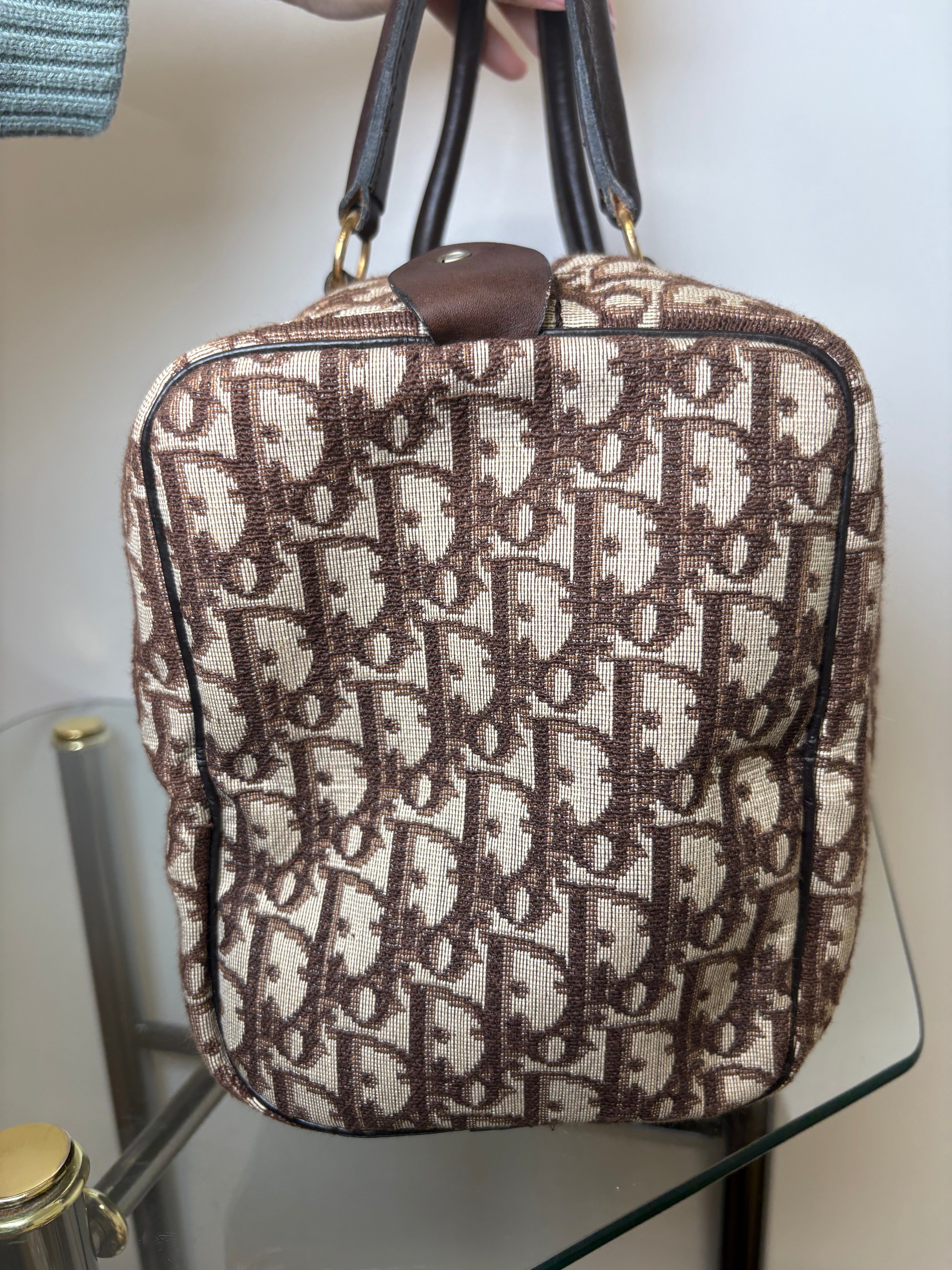 Dior trotter bowling 30 marrron oscuro