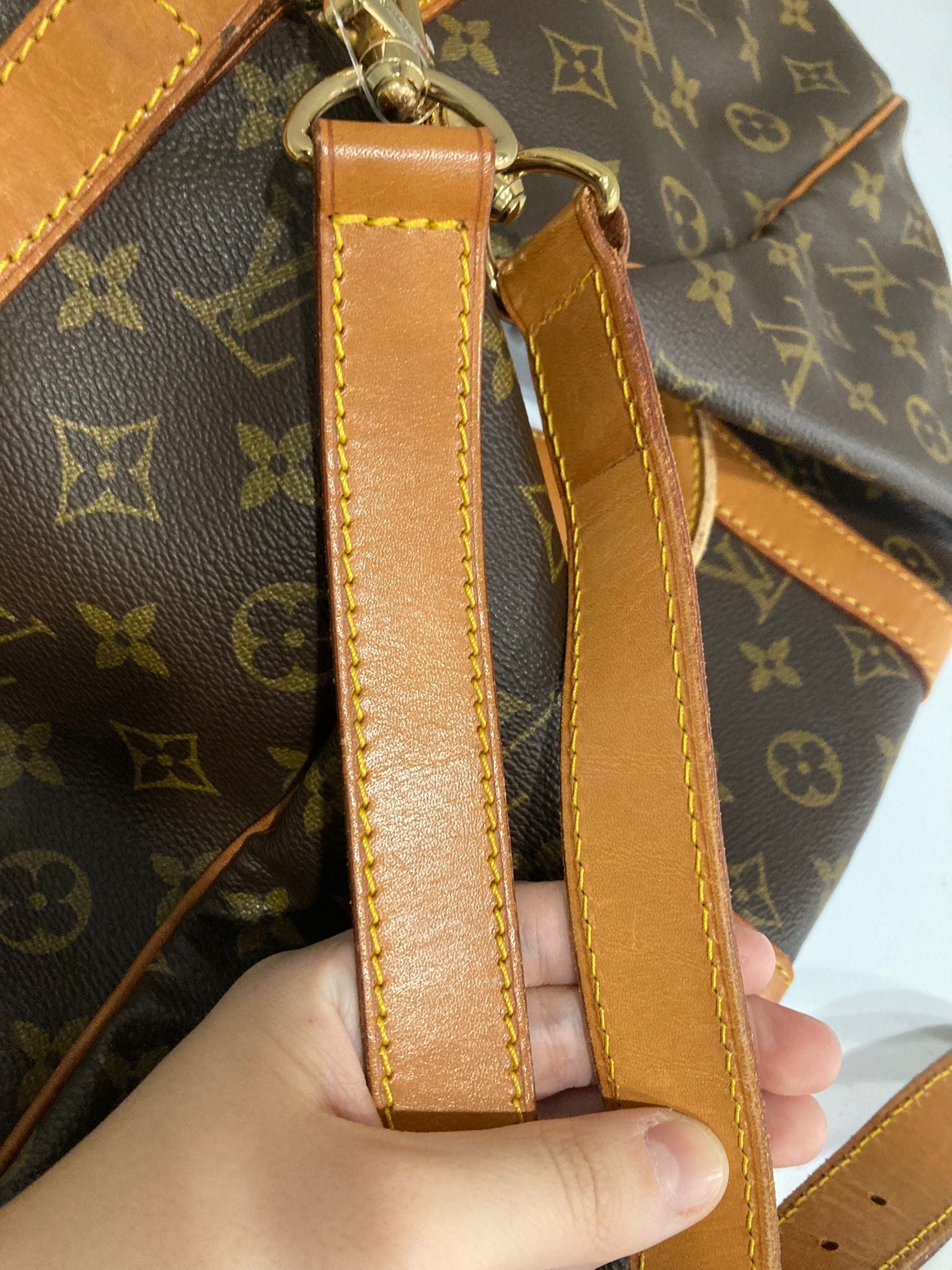 Louis Vuitton Keepall 45 canvas monogram bandolera