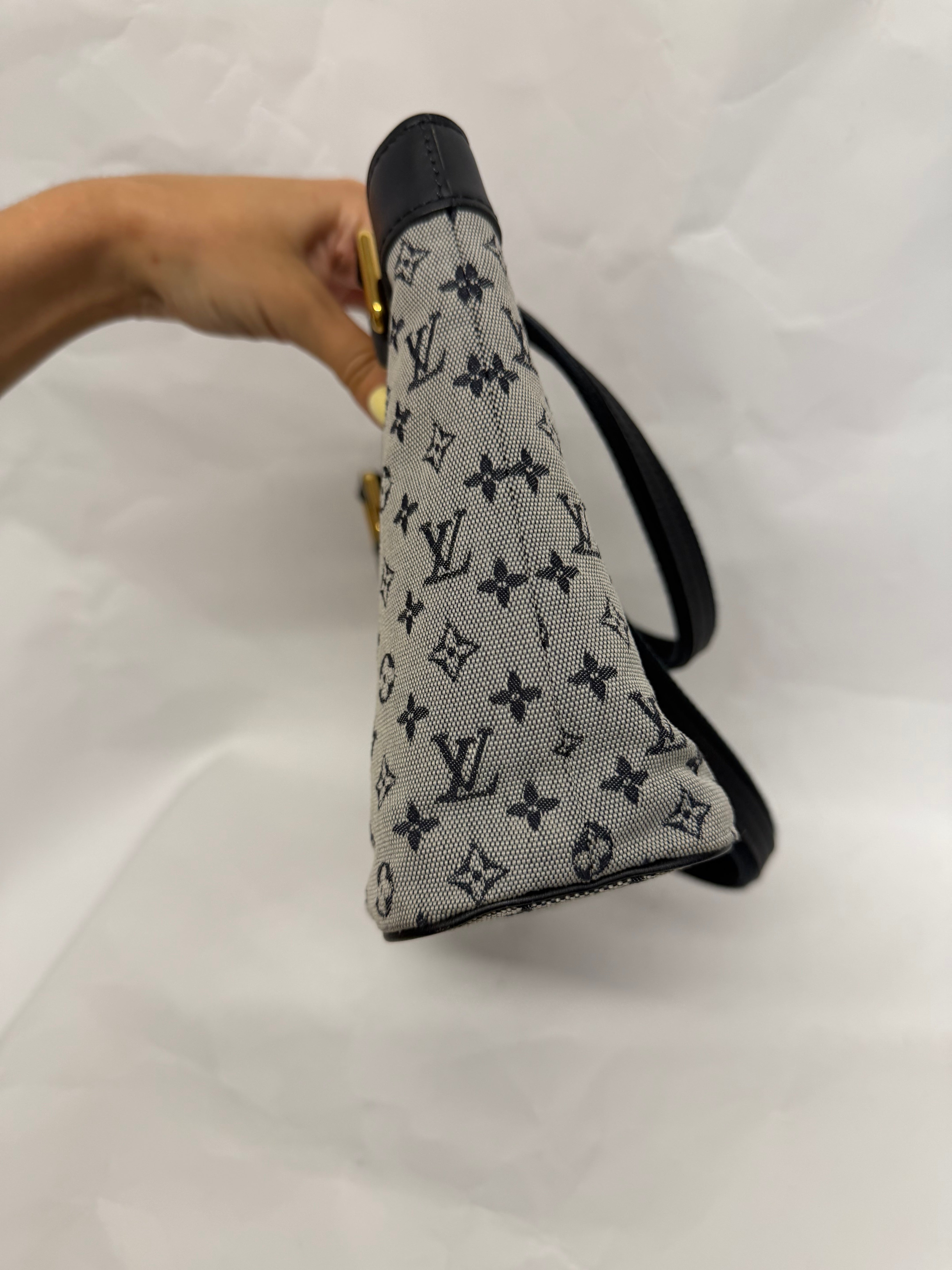 Louis Vuitton Mini Lin Lucille PM Navy