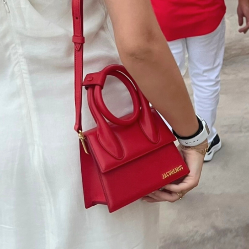 Jacquemus Sac Le Chiquito Noeud Rojo