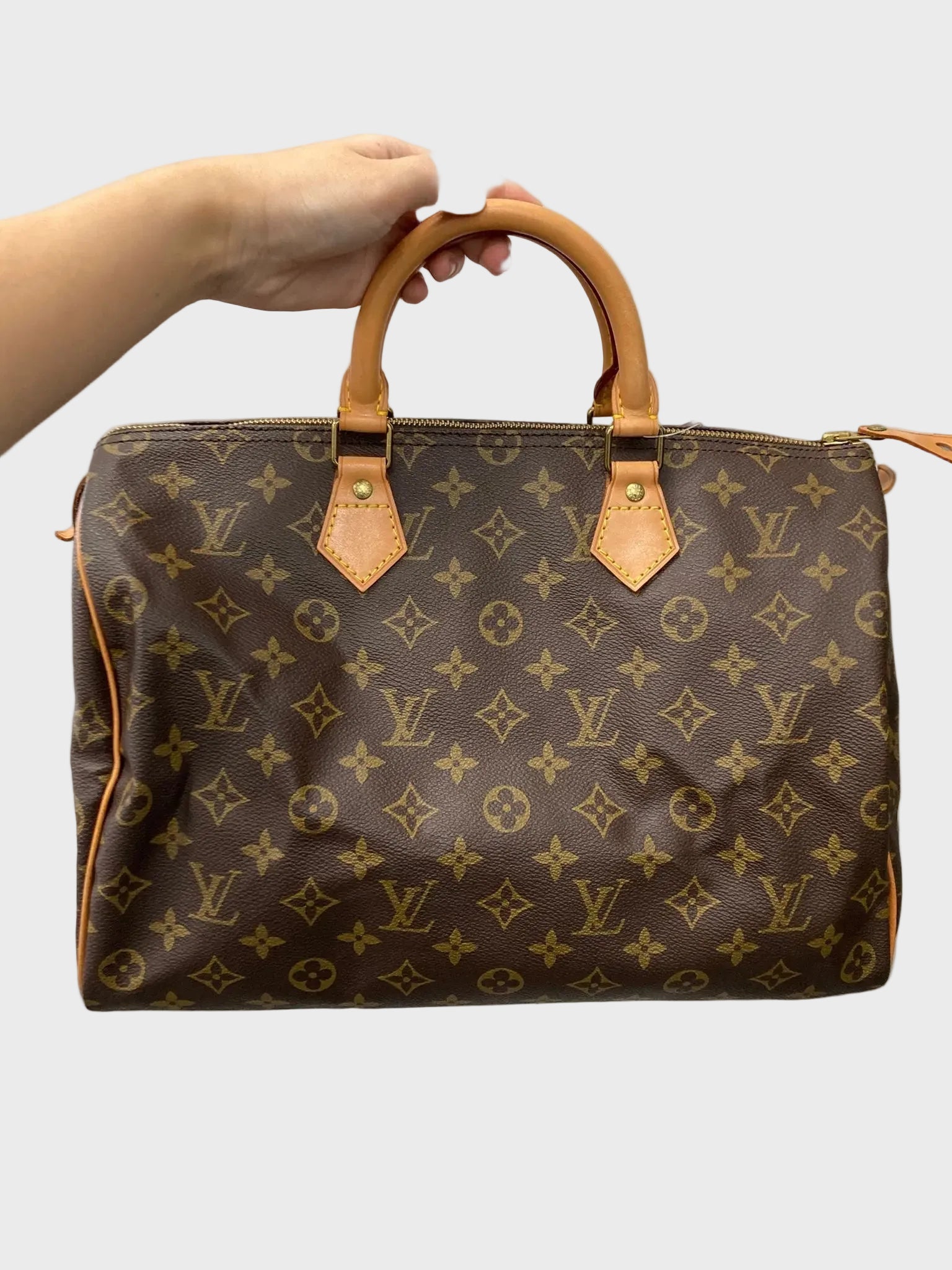 Louis Vuitton speedy 35 canvas monogram