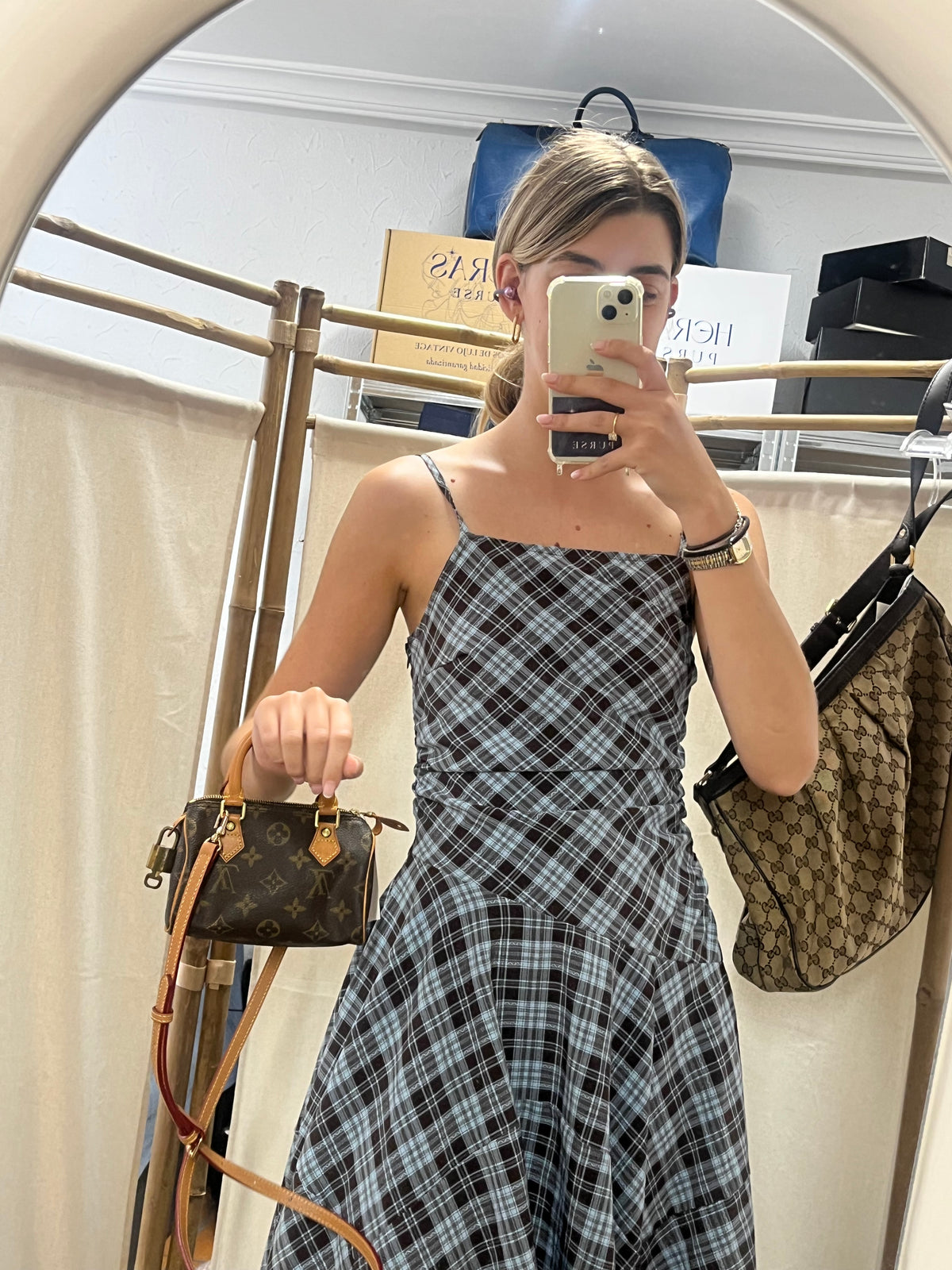 Louis Vuitton Mini Speedy HL Monogram Vintage