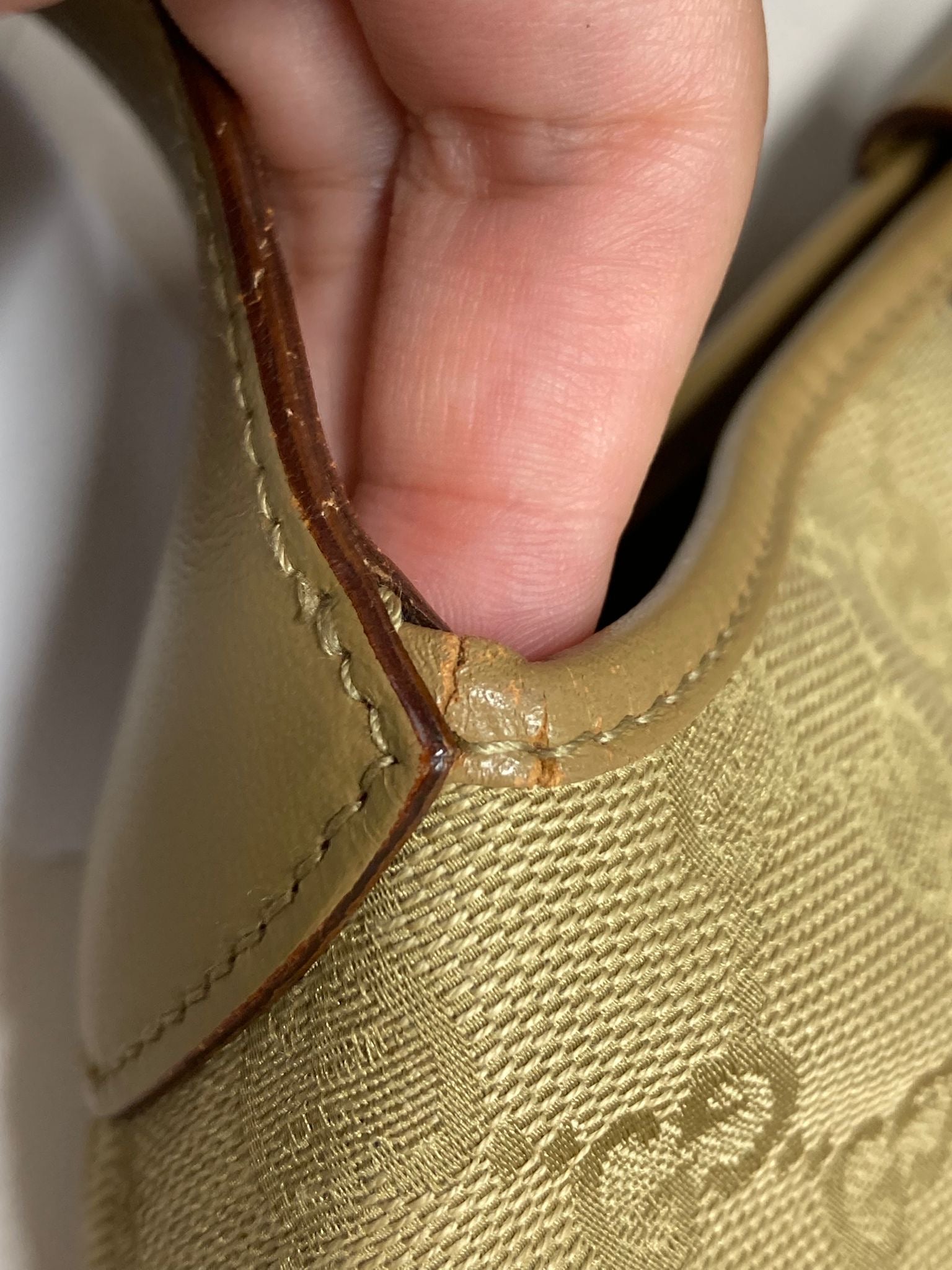 Gucci Jackie beige vintage