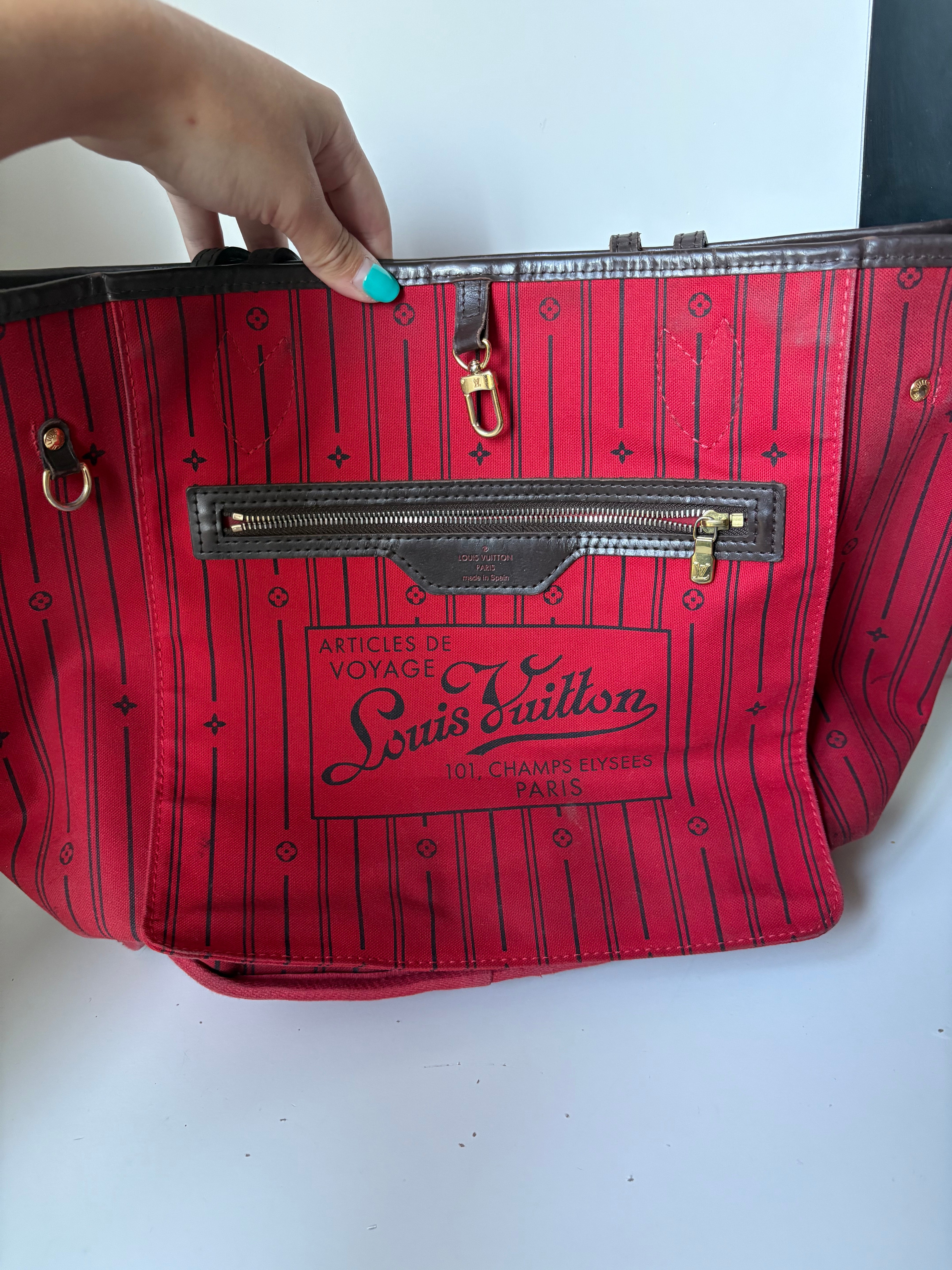 Louis Vuitton Neverfull MM Damier Ebane