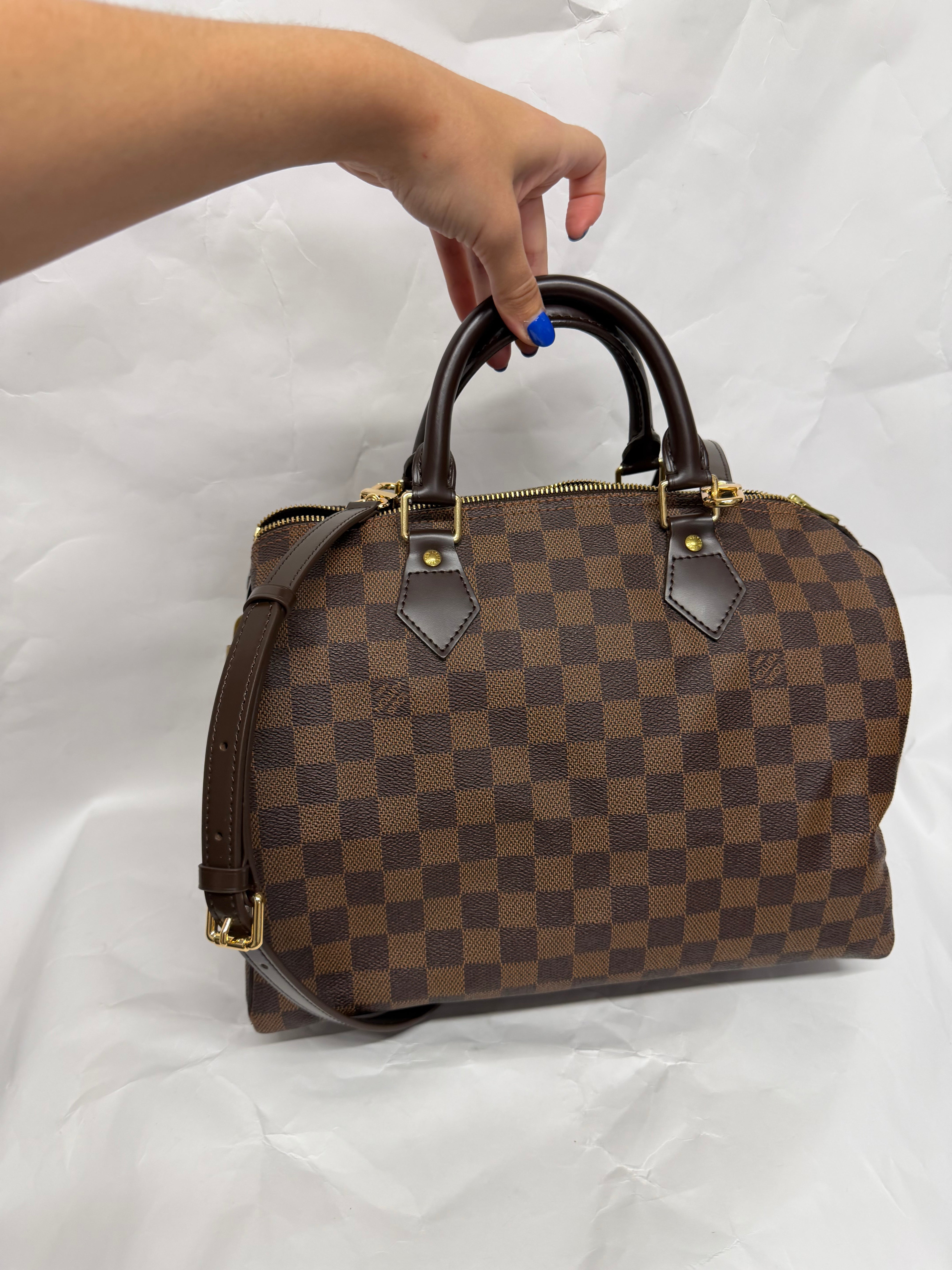 Louis Vuitton Speedy 30 Damier Ebene
