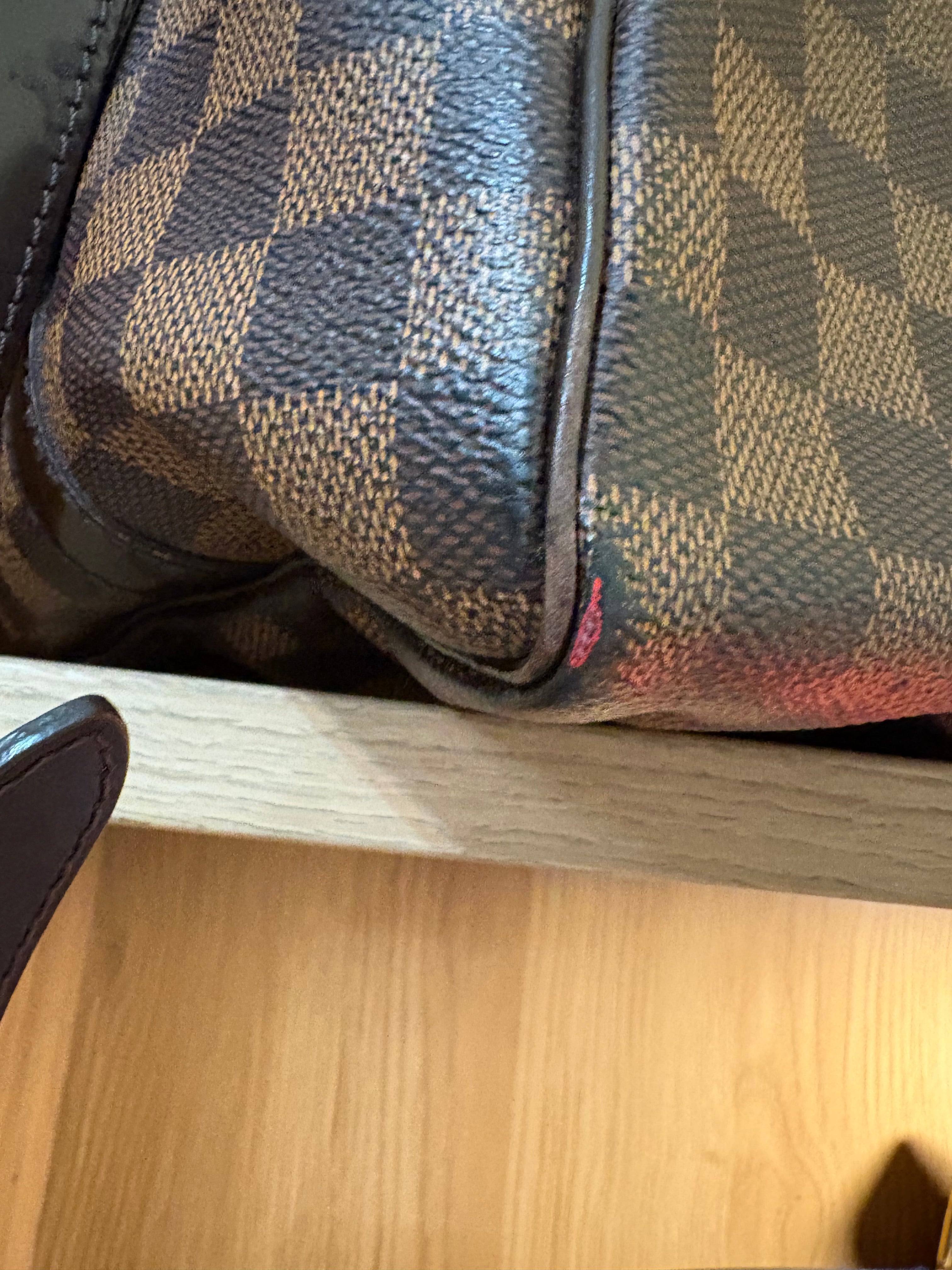 Louis Vuitton Speedy 30 Damier Ebene Bandolera