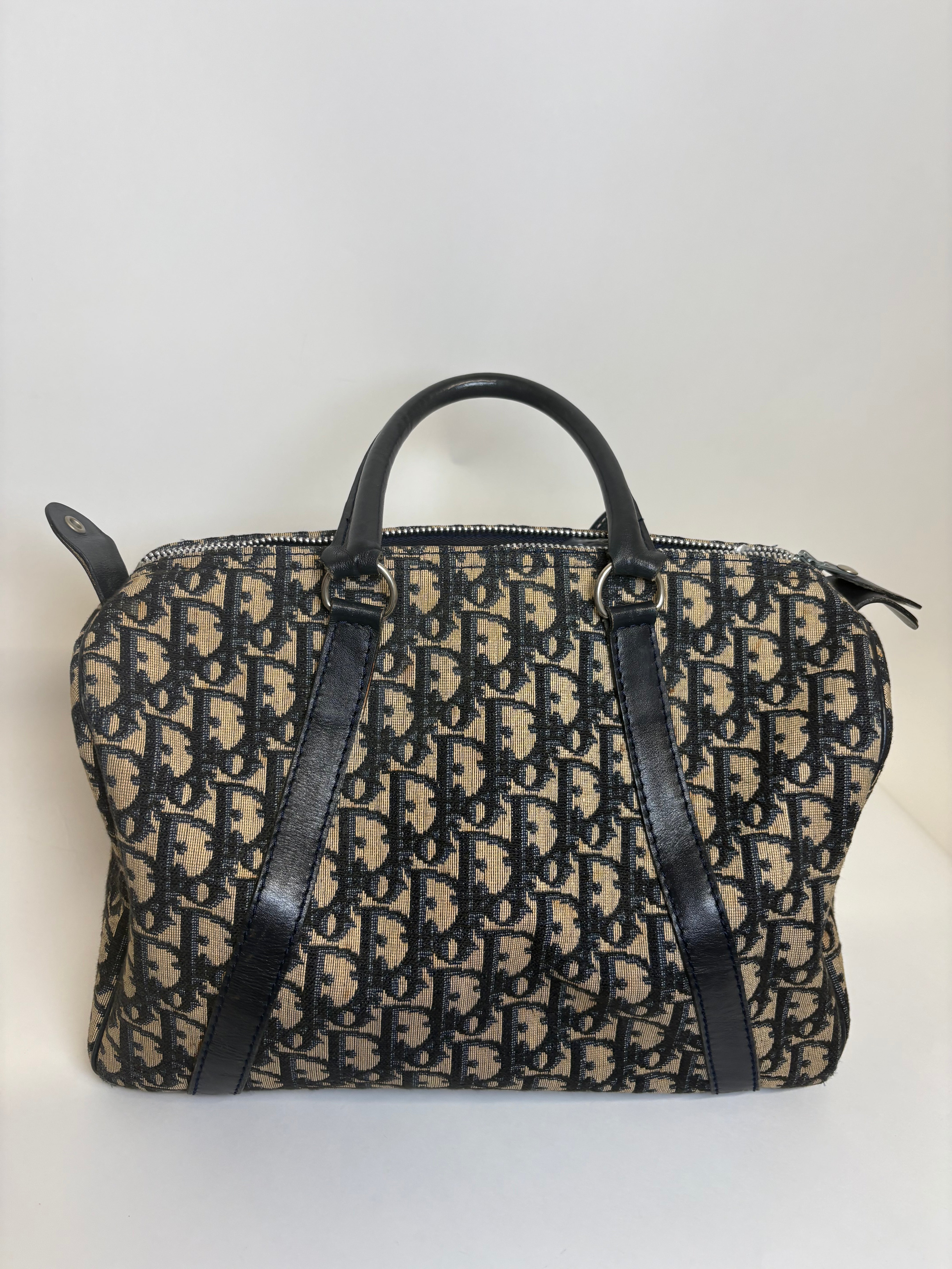 Christian Dior Bowling Trotter 30 Oblique Azul