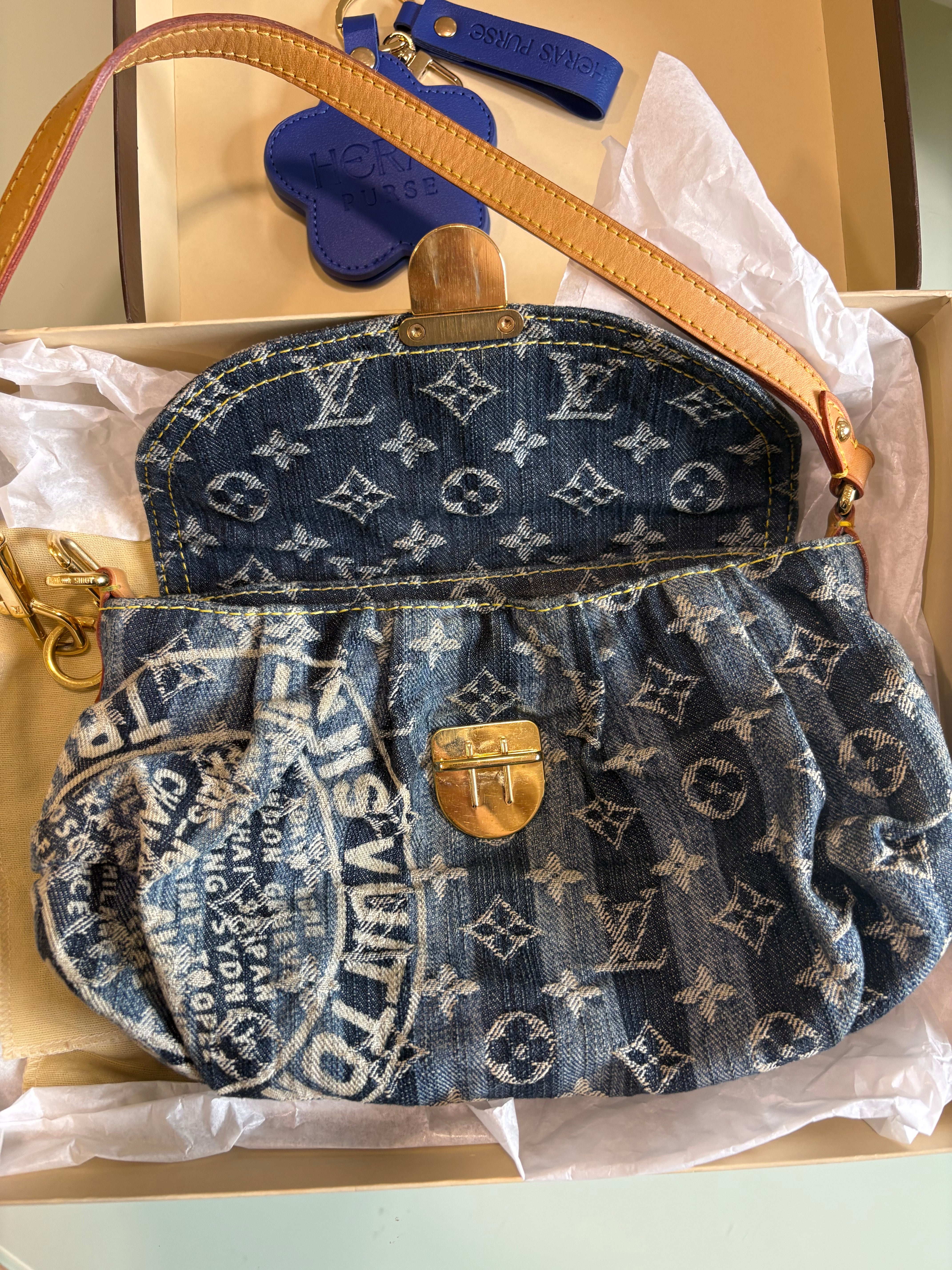Louis Vuitton Pleaty Denim Monogram de la exclusiva Cruise Collection