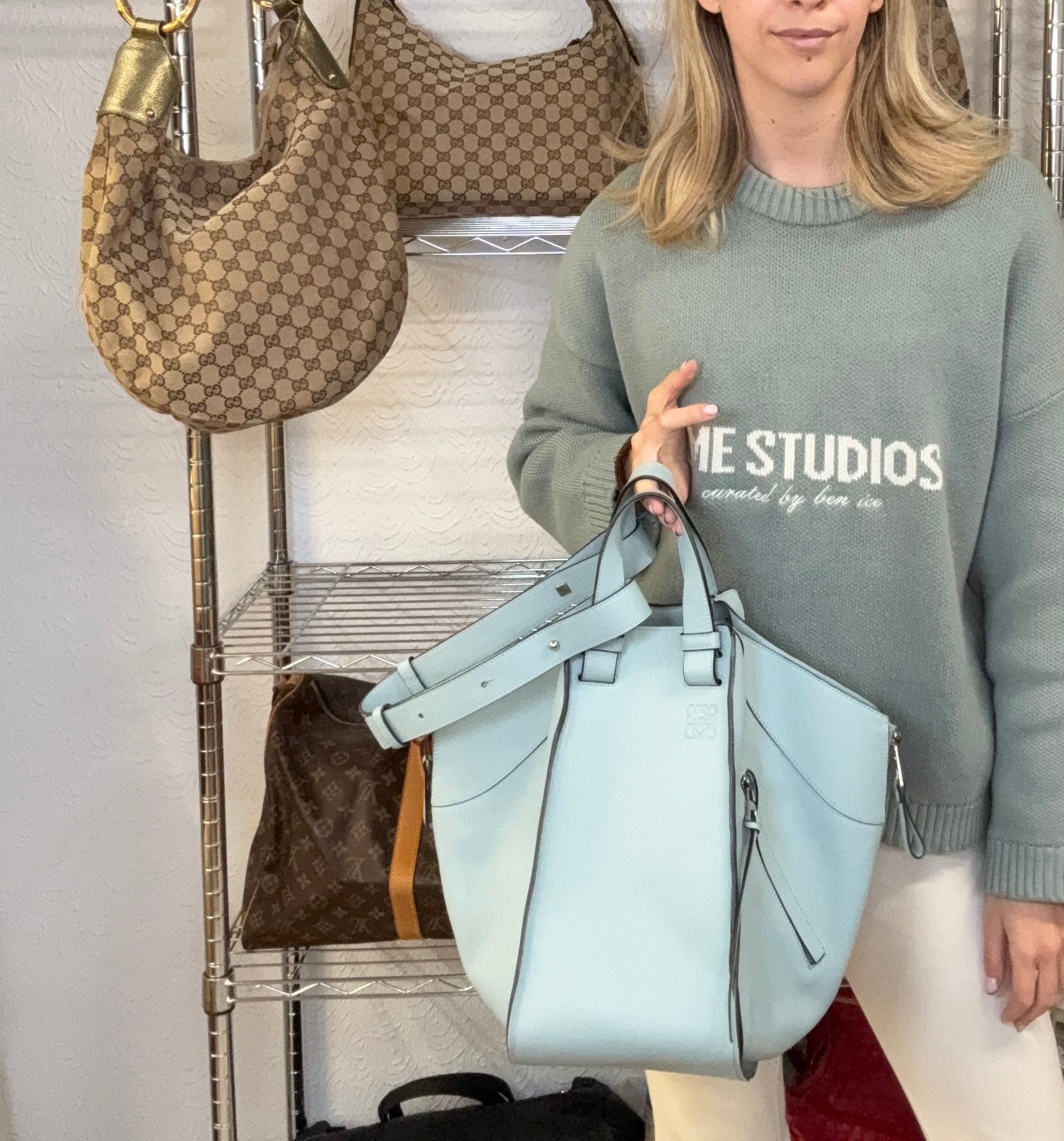 Loewe hammock Grande azul cielo