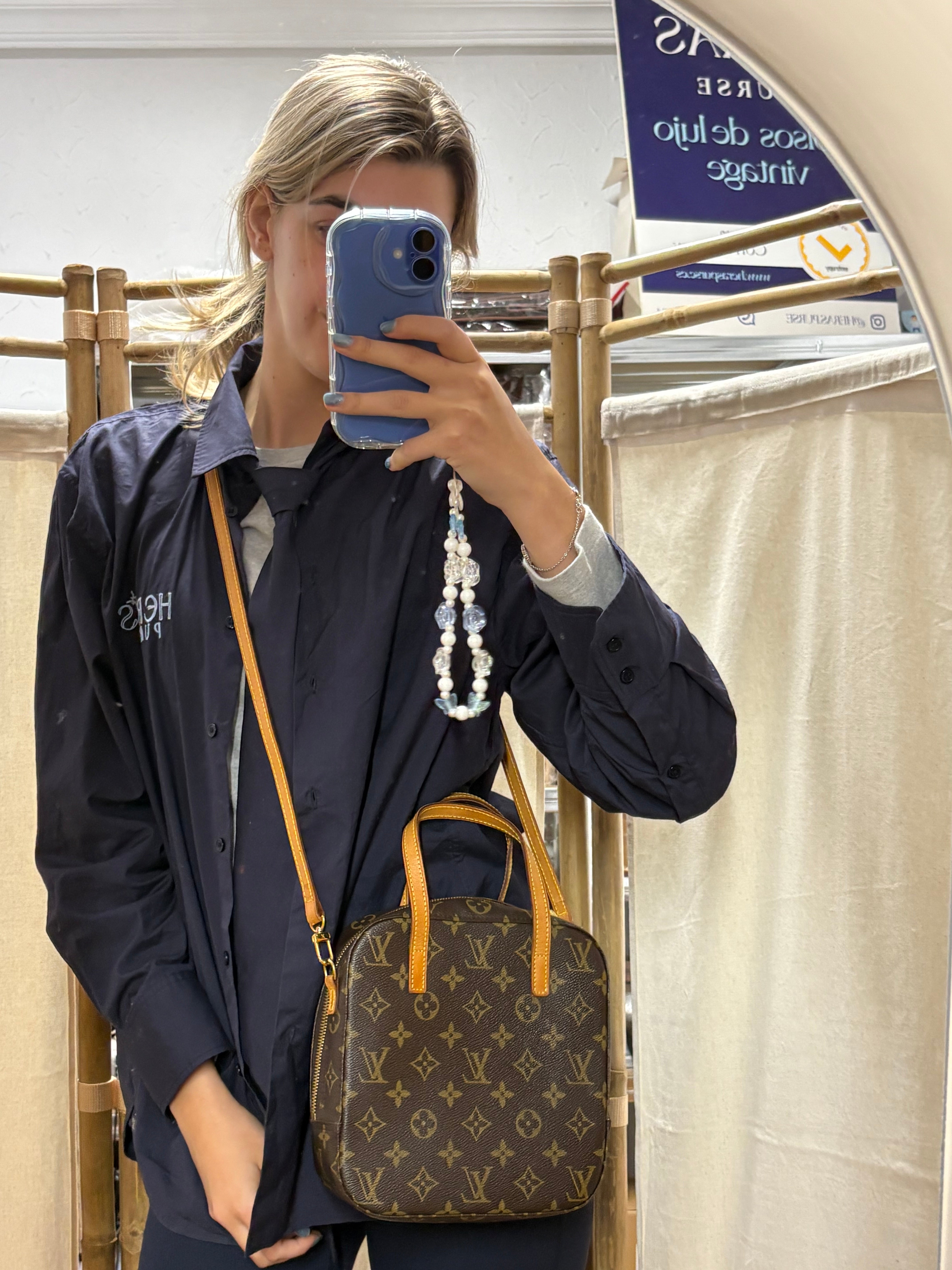 Louis Vuitton Spontini Monogram Canvas Bandolera