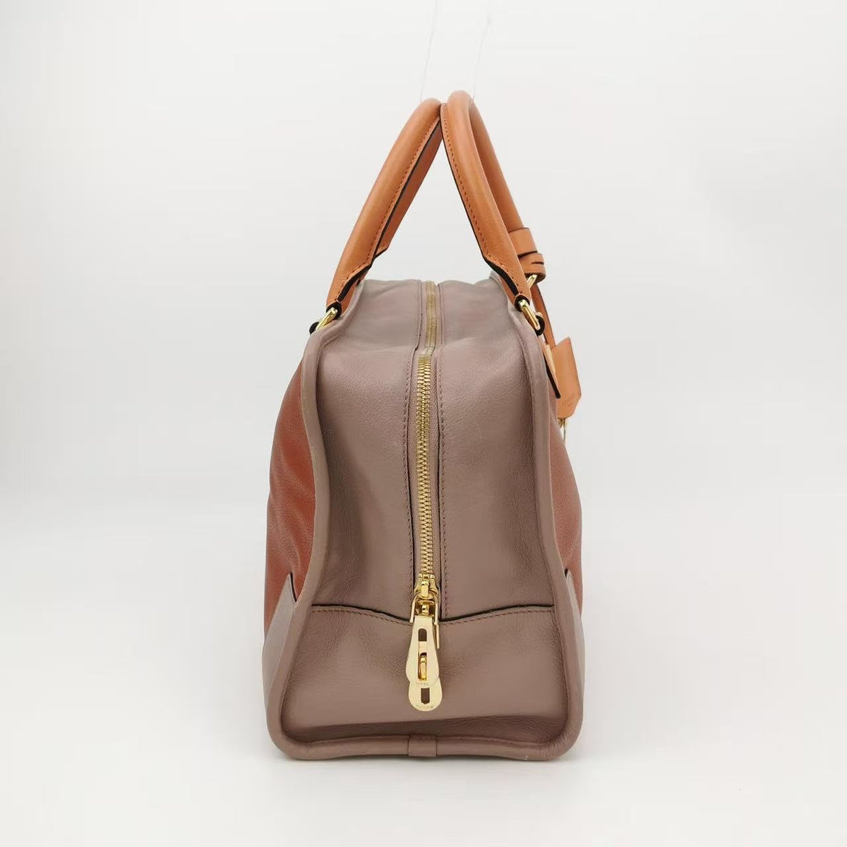 Loewe Amazona 36 Tricolor Coñac, Topo y Camel