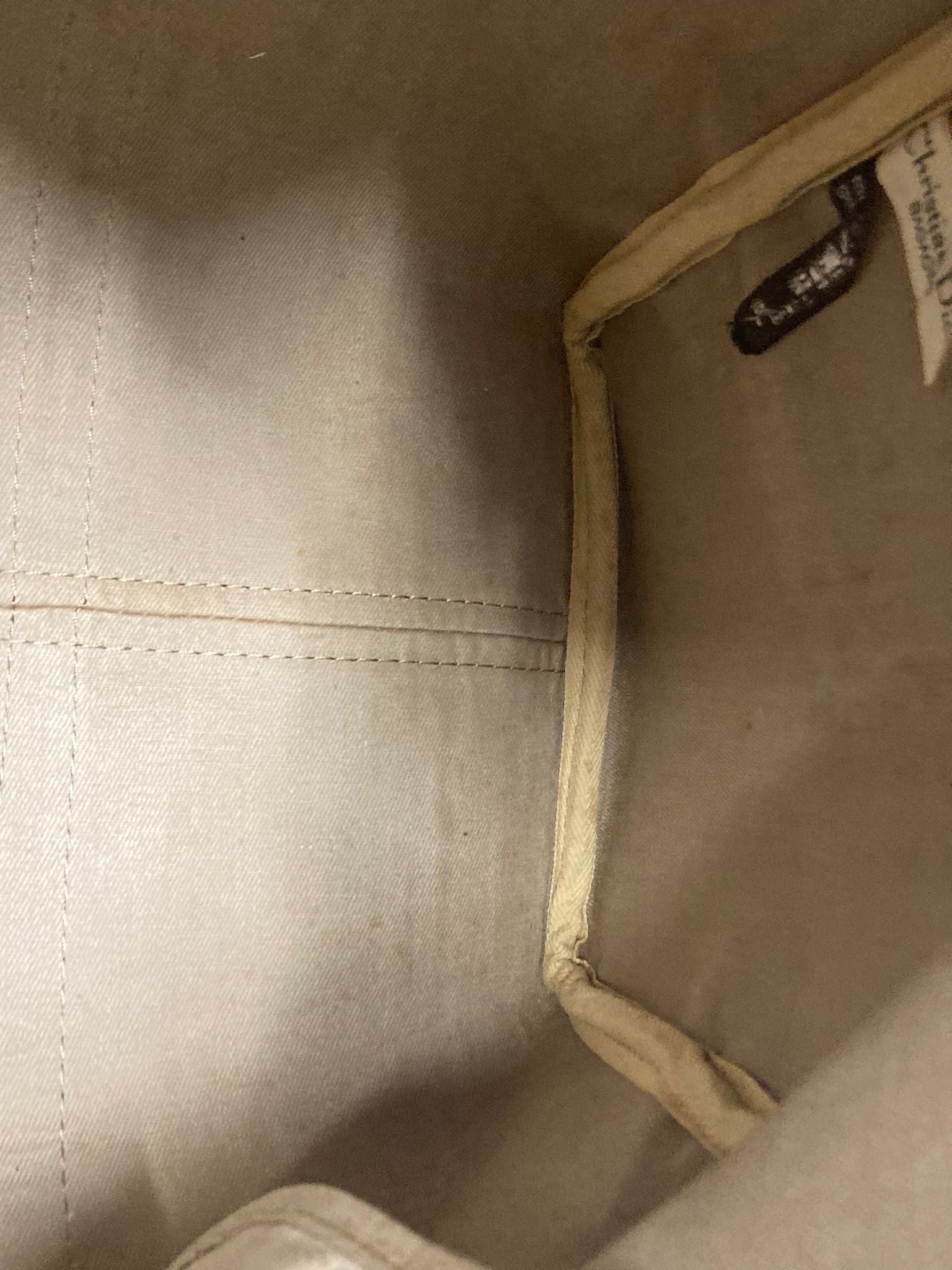 Bolso Dior Trotter Boston monograma Oblique beige/marrón – Talla 40