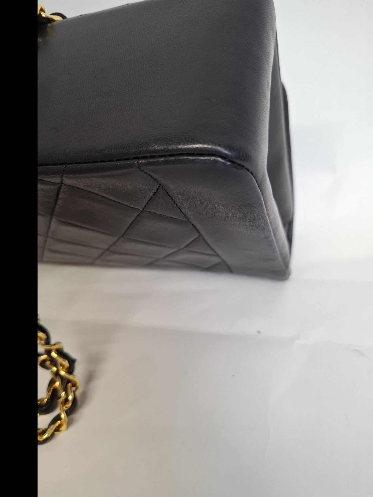 Chanel Diana Single Flap 25 Piel Cordero Negra - serie 1