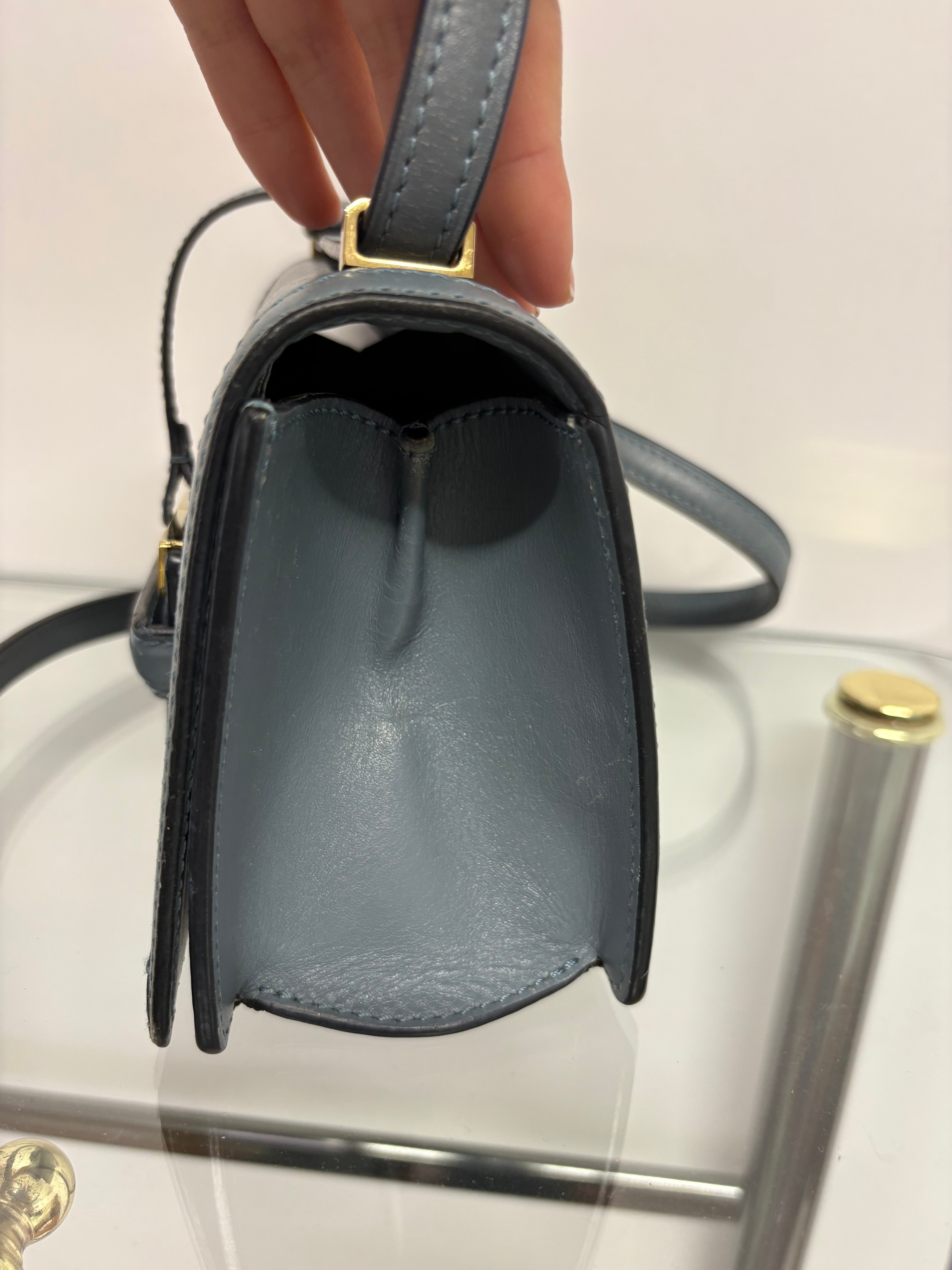 Loewe Barcelona Mini Azul grisáceo claro