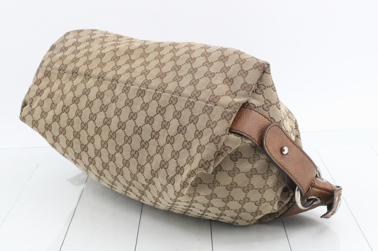 Gucci Pelham trenzado XL GG canvas Marrón
