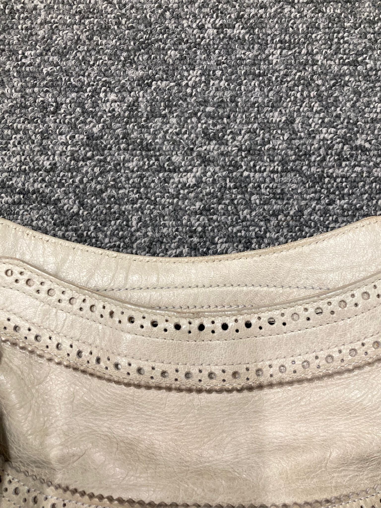 Balenciaga Giant City “Covered” Brogue Gris - crema