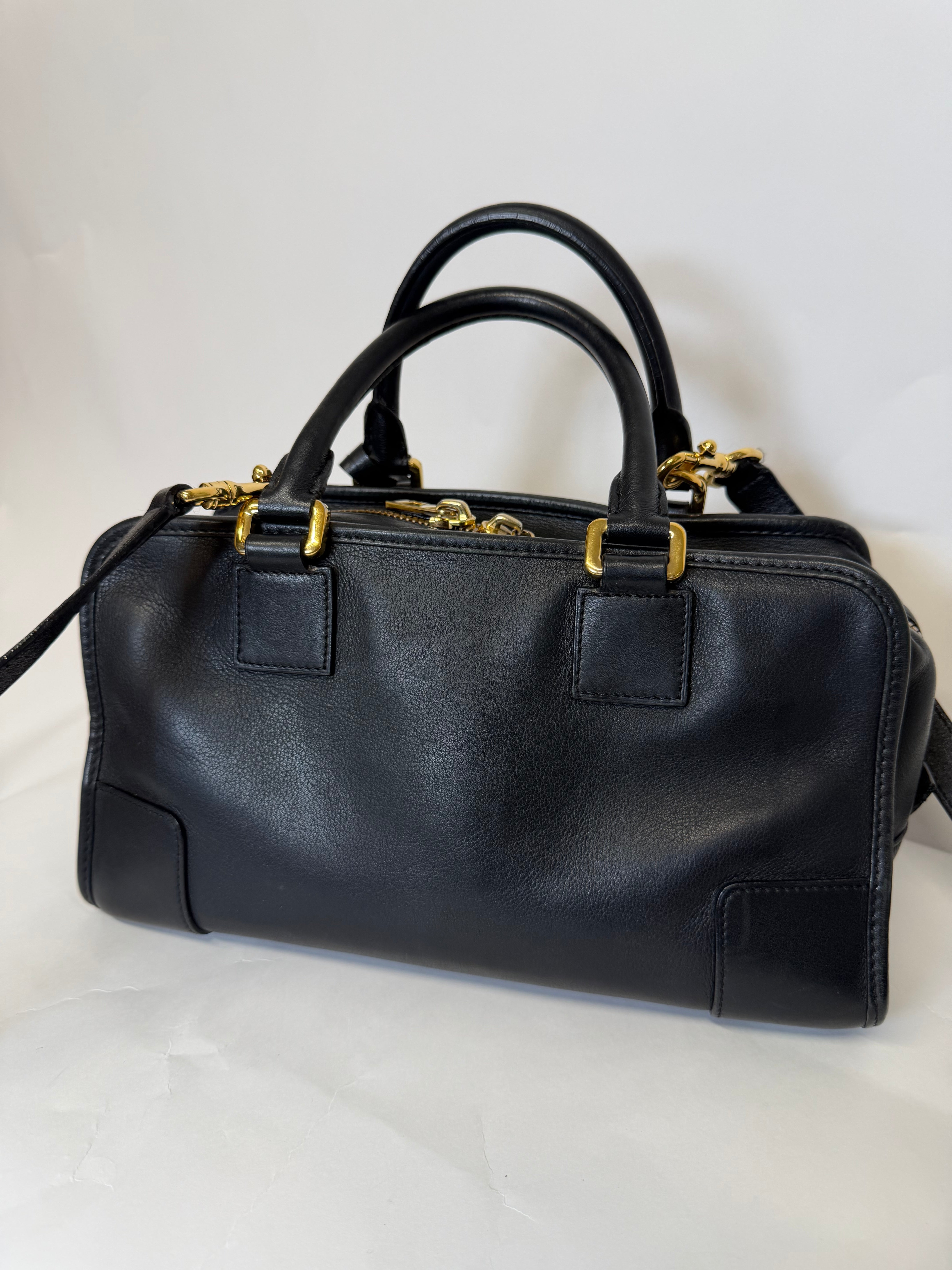 Loewe Amazona 28 Negro modelo nuevo con bandolera
