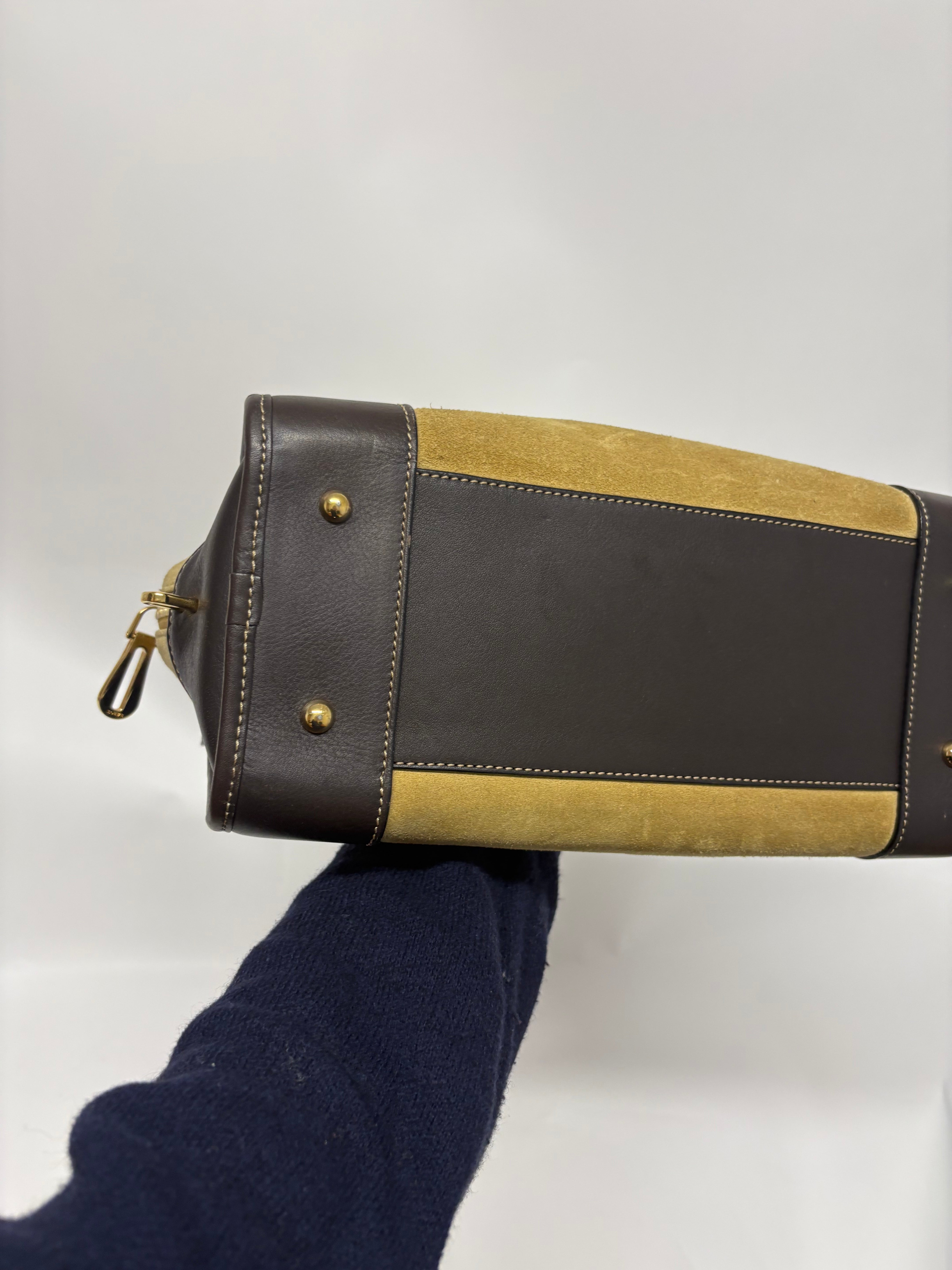 Loewe Amazona 30 ante oro marrón