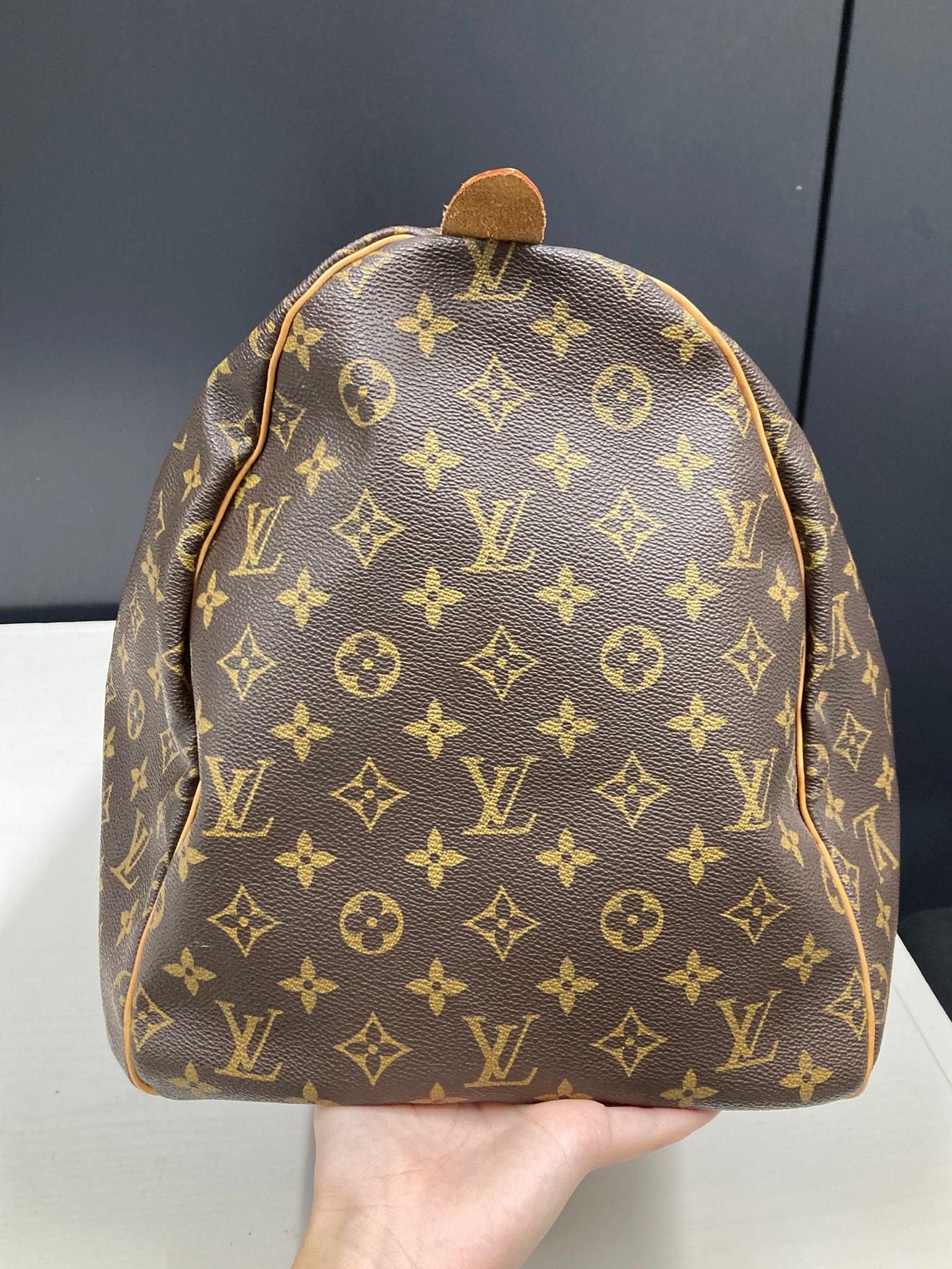 Louis Vuitton keepall 55 monogram canvas
