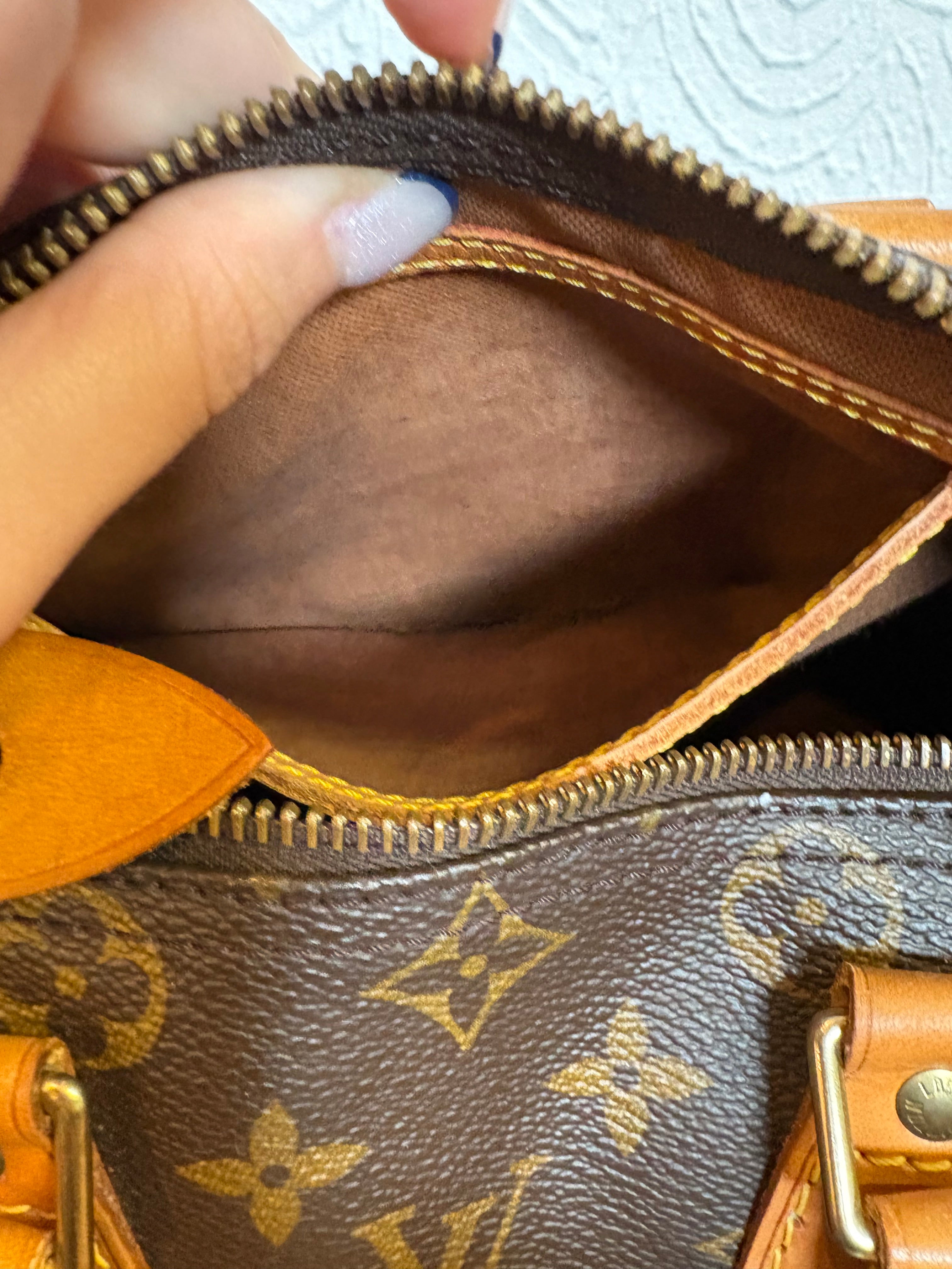 Louis Vuitton speedy 25 canvas monogram SP0916