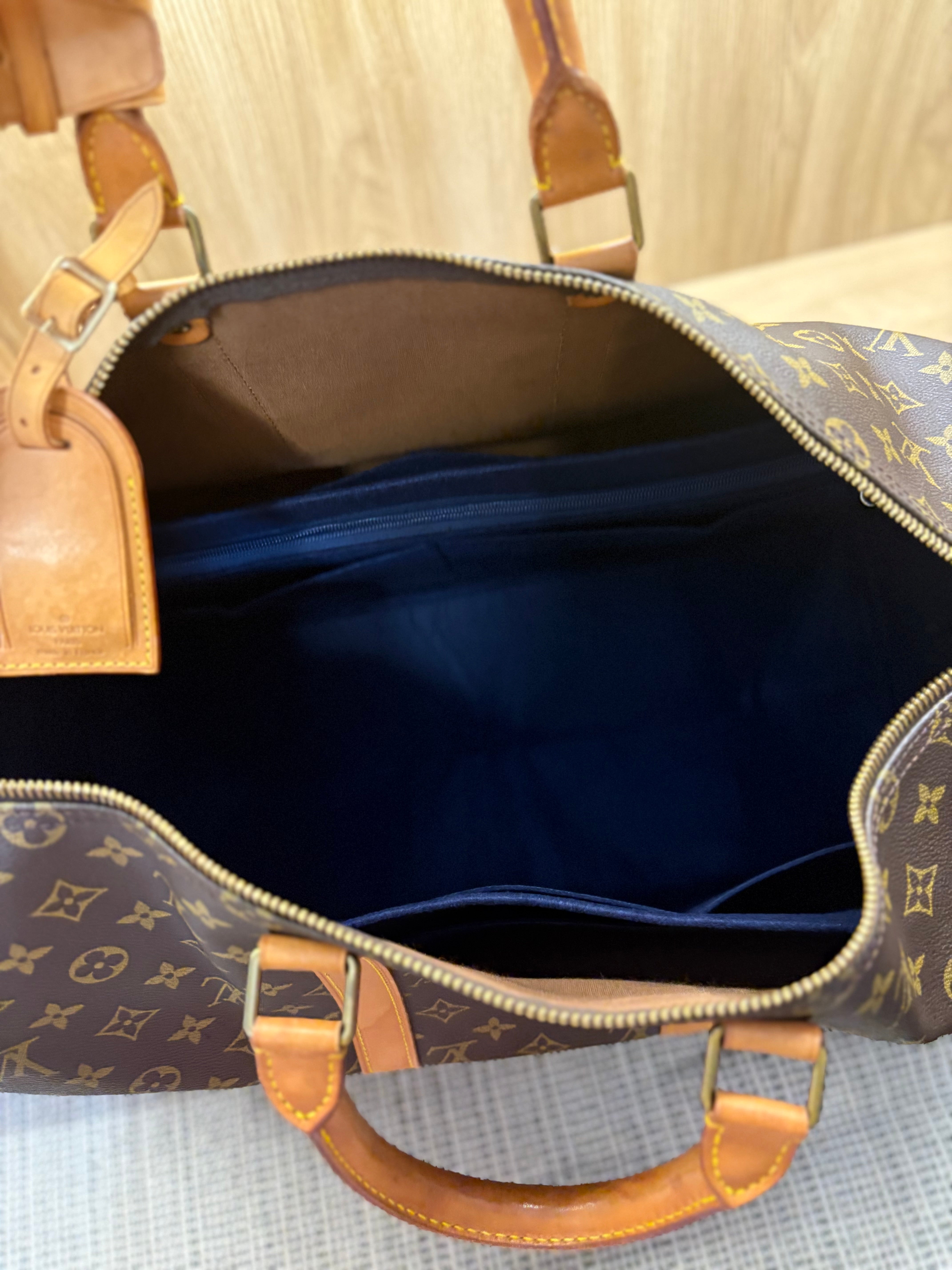 Louis Vuitton Keepall 50 bandolera canvas monogram