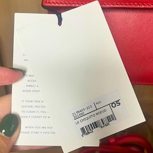 Jacquemus Sac Le Chiquito Noeud Rojo