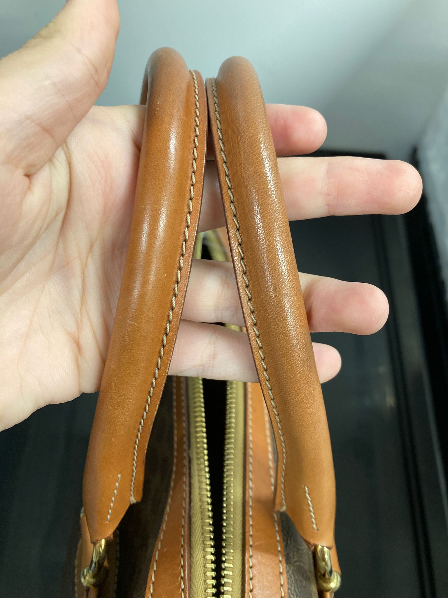 Céline Macadam Boston Bag