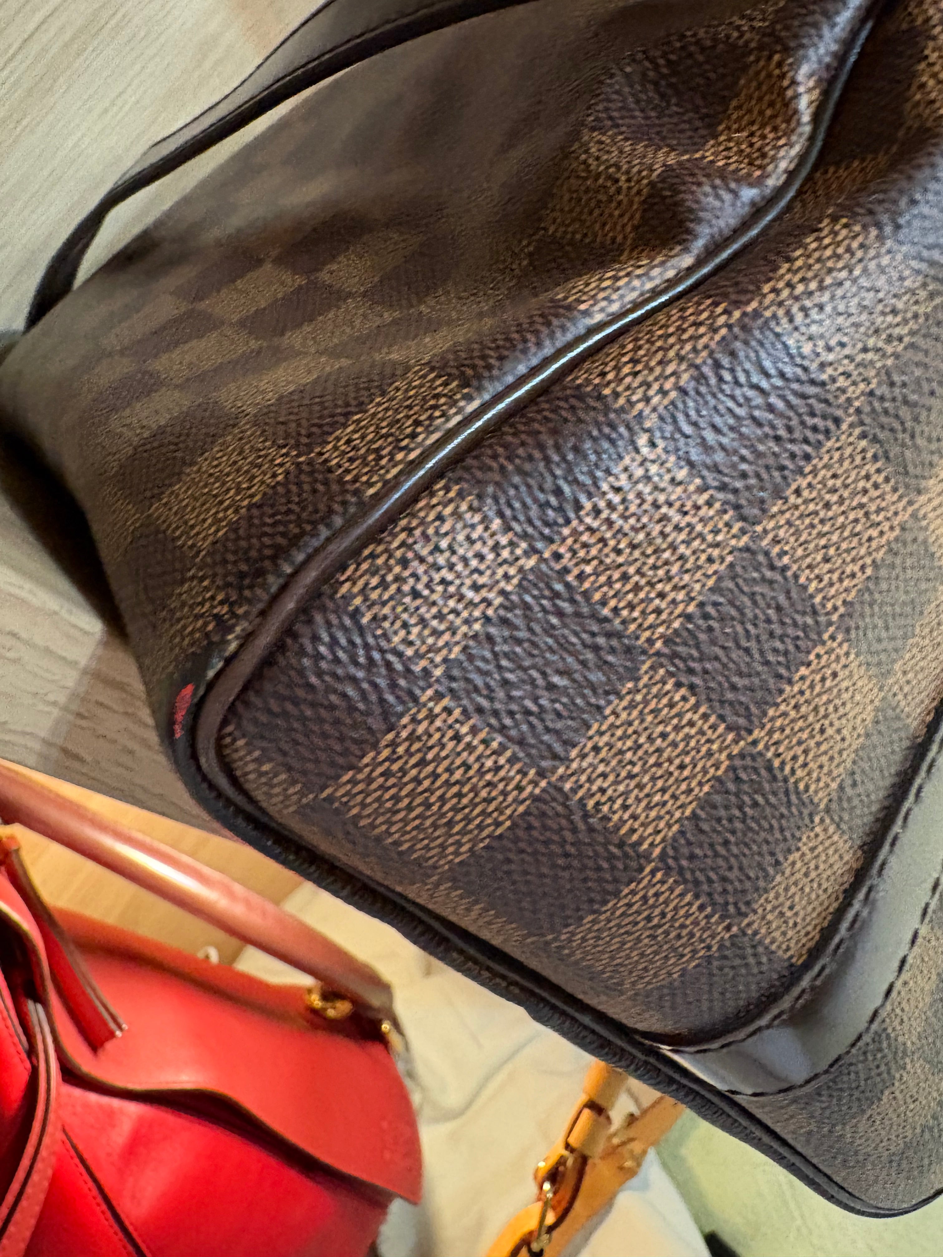 Louis Vuitton Speedy 30 Damier Ebene Bandolera