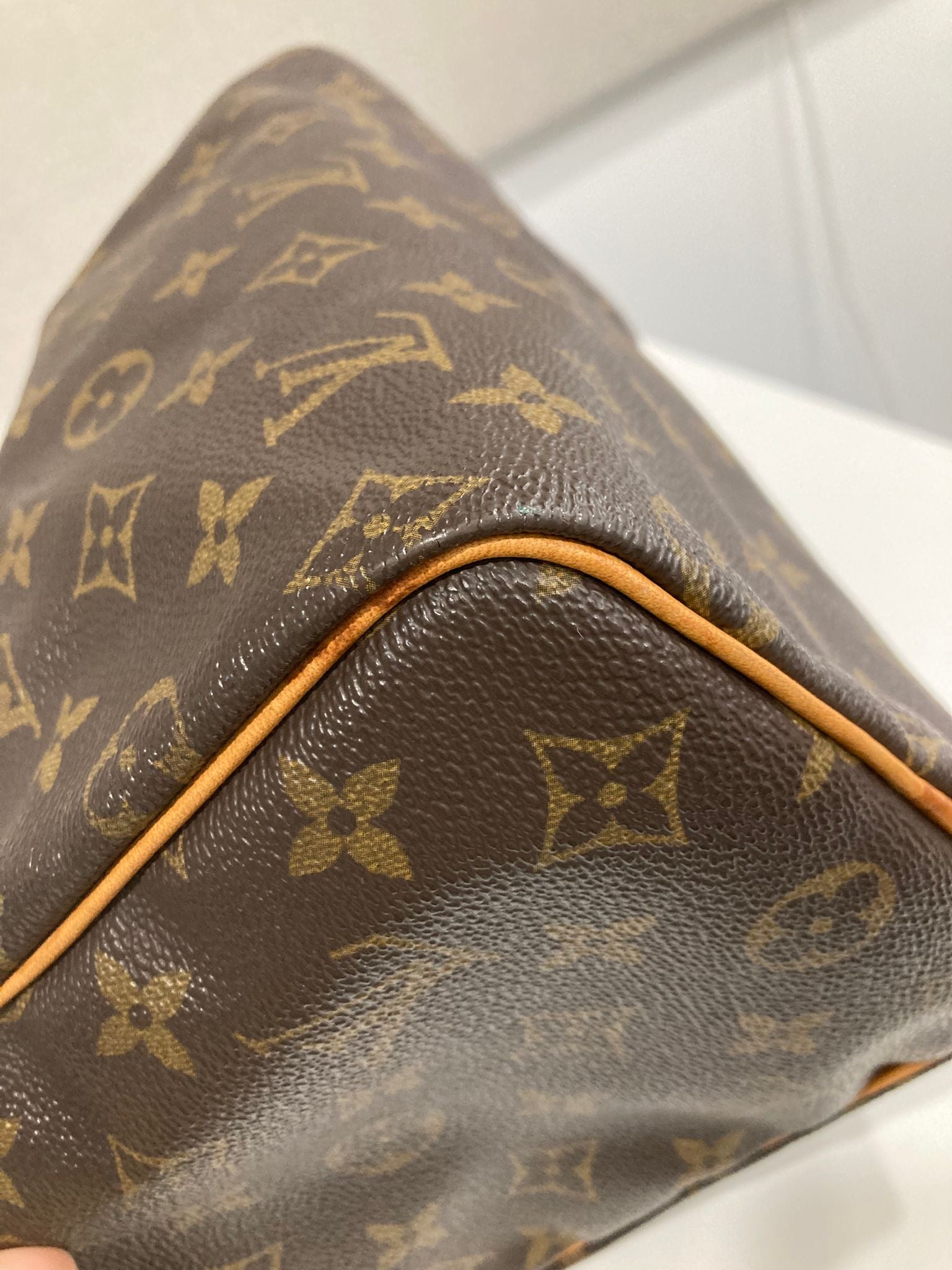 Louis Vuitton Speedy 25 Monogram con bandolera extra