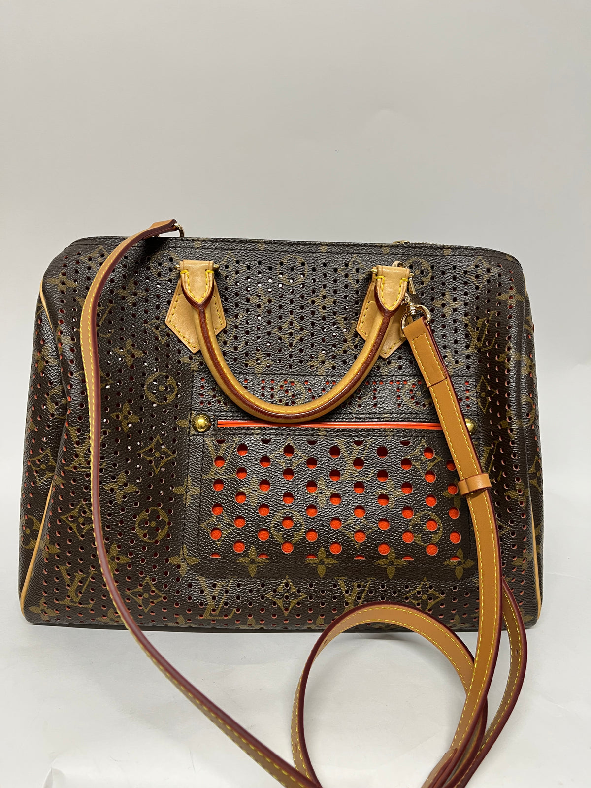 Louis Vuitton Speedy 30 Monogram Perforado Edición Limitada 2006