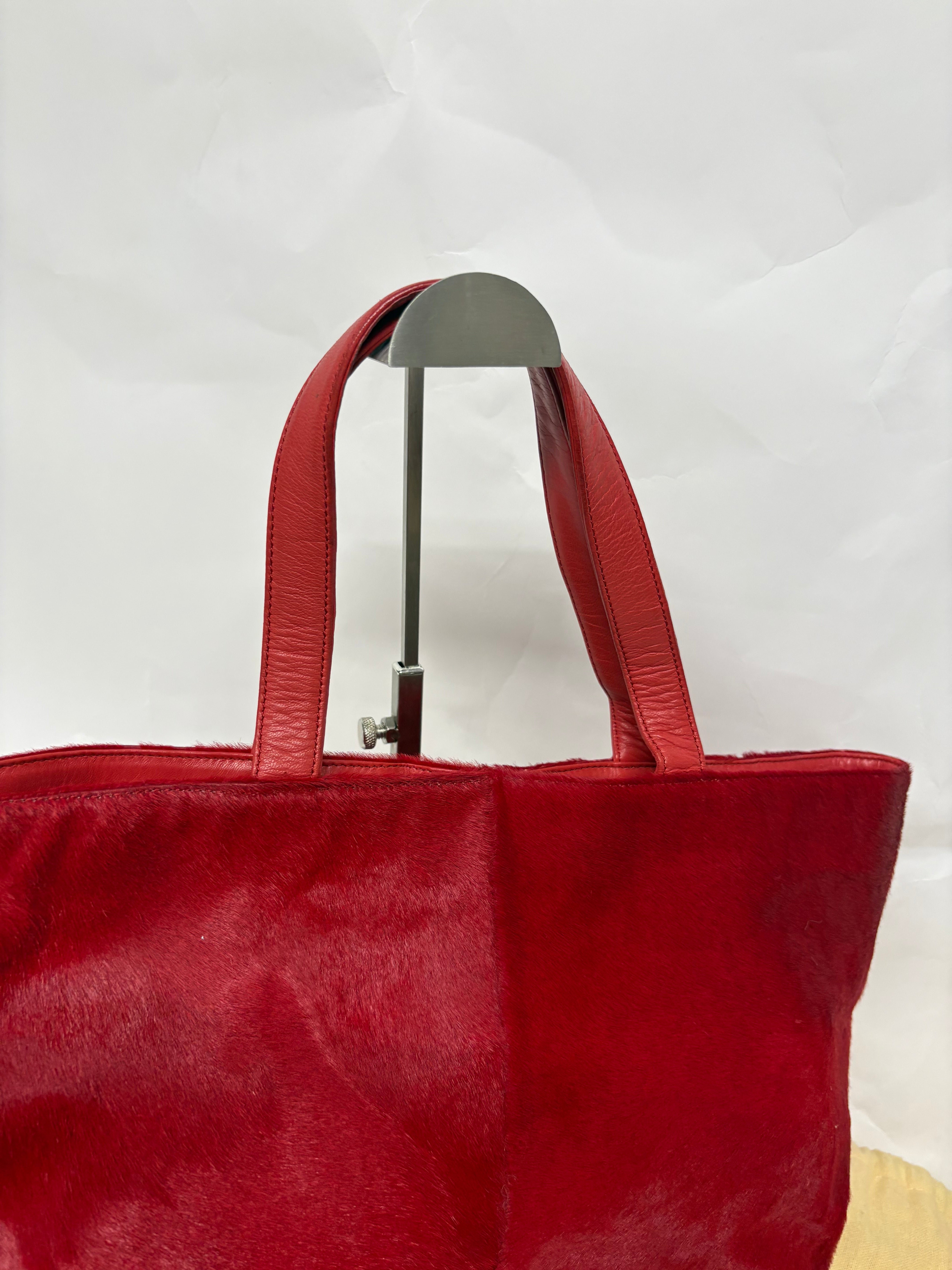 Loewe Vintage Piel de Potro Roja Anagram Original