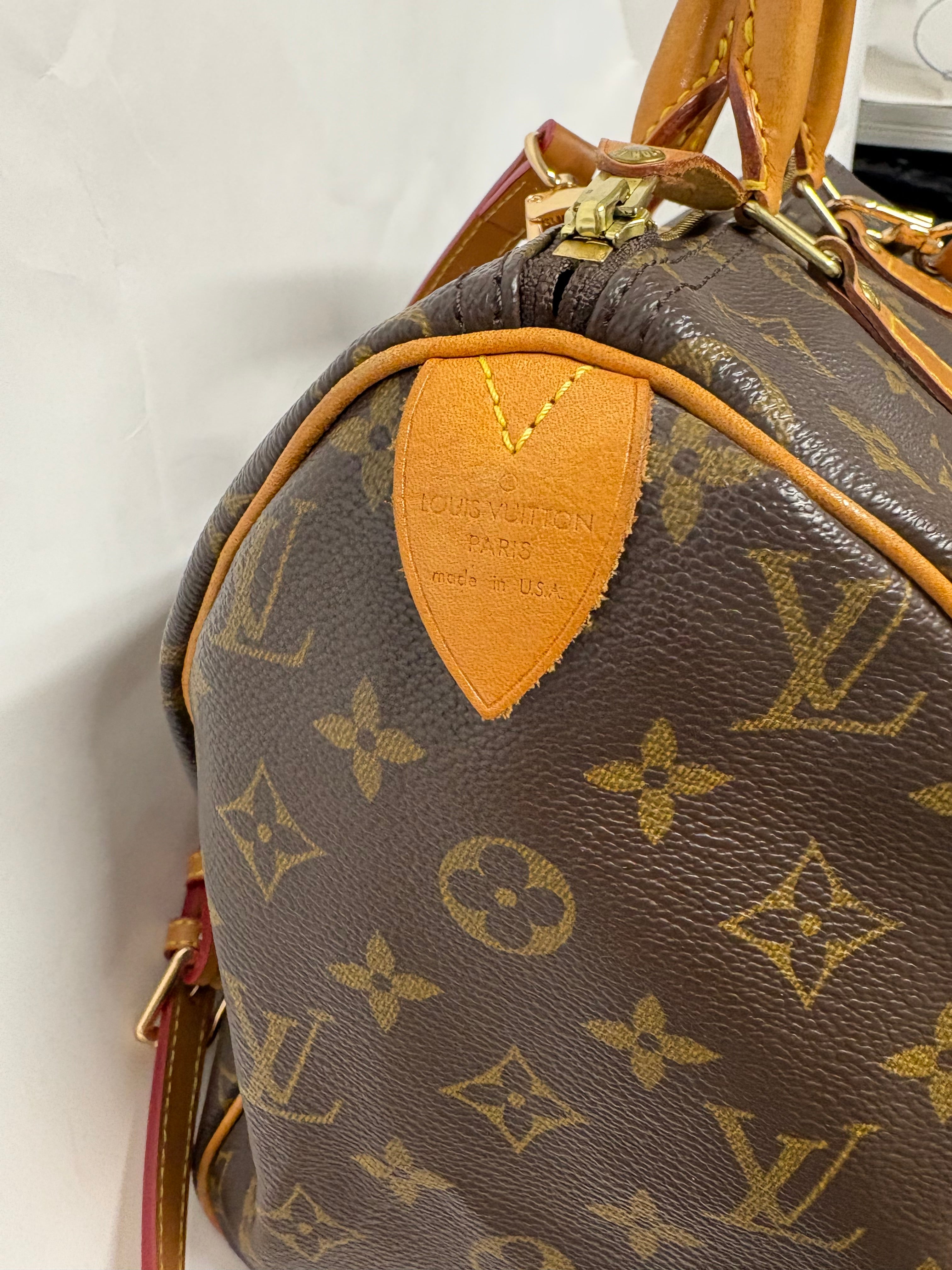 Louis Vuitton speedy 30 con bandolera extra