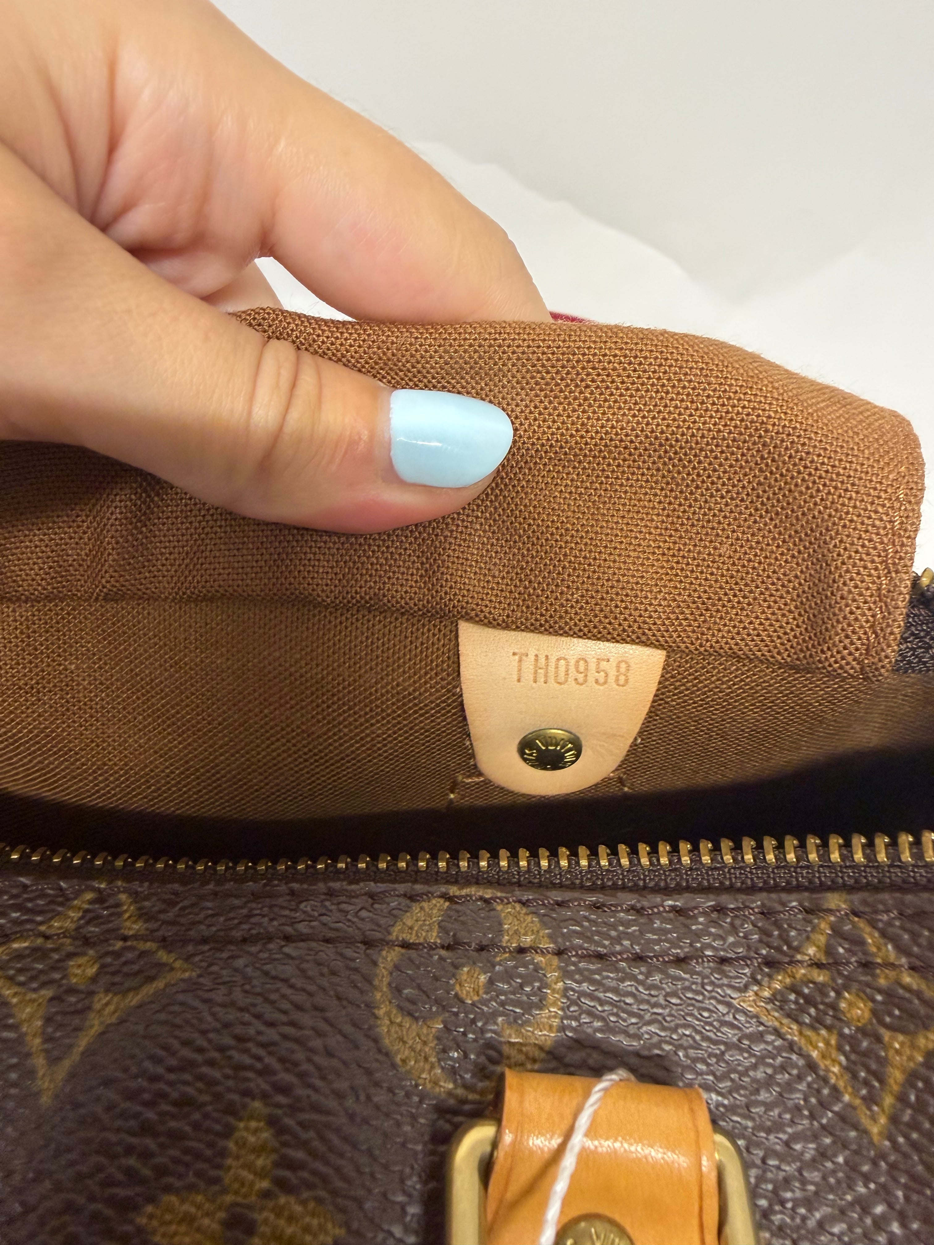 Louis Vuitton Speedy 25 Monogram Vintage TH0958