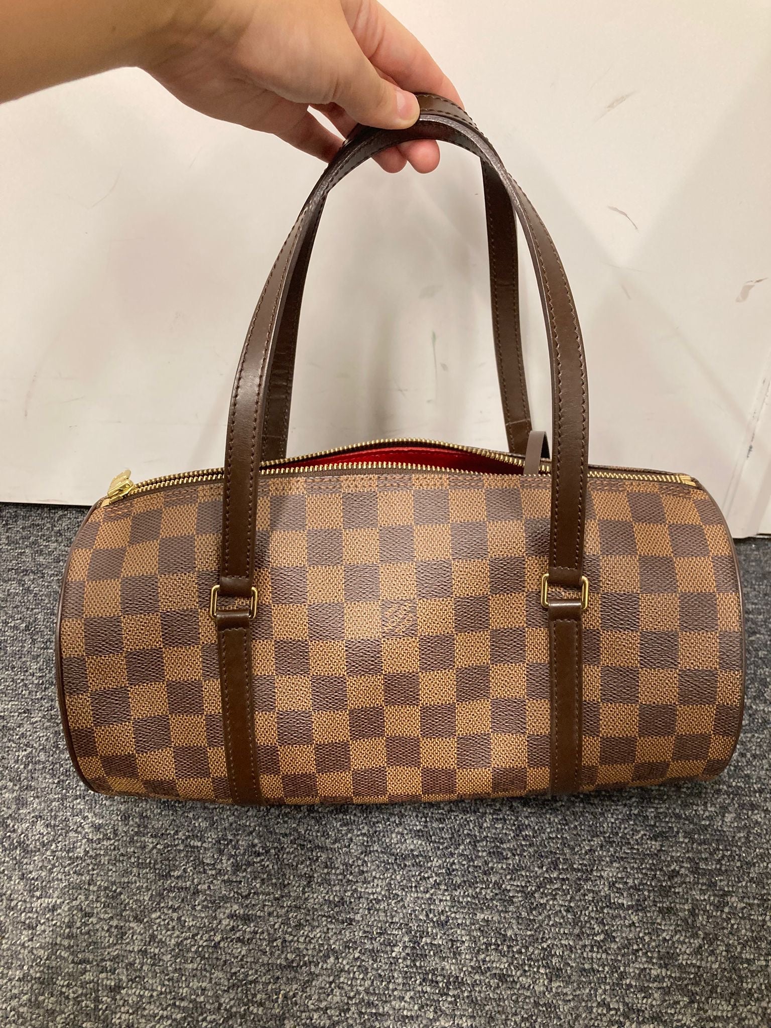 Louis Vuitton Papillon 30 en Damier Ébène