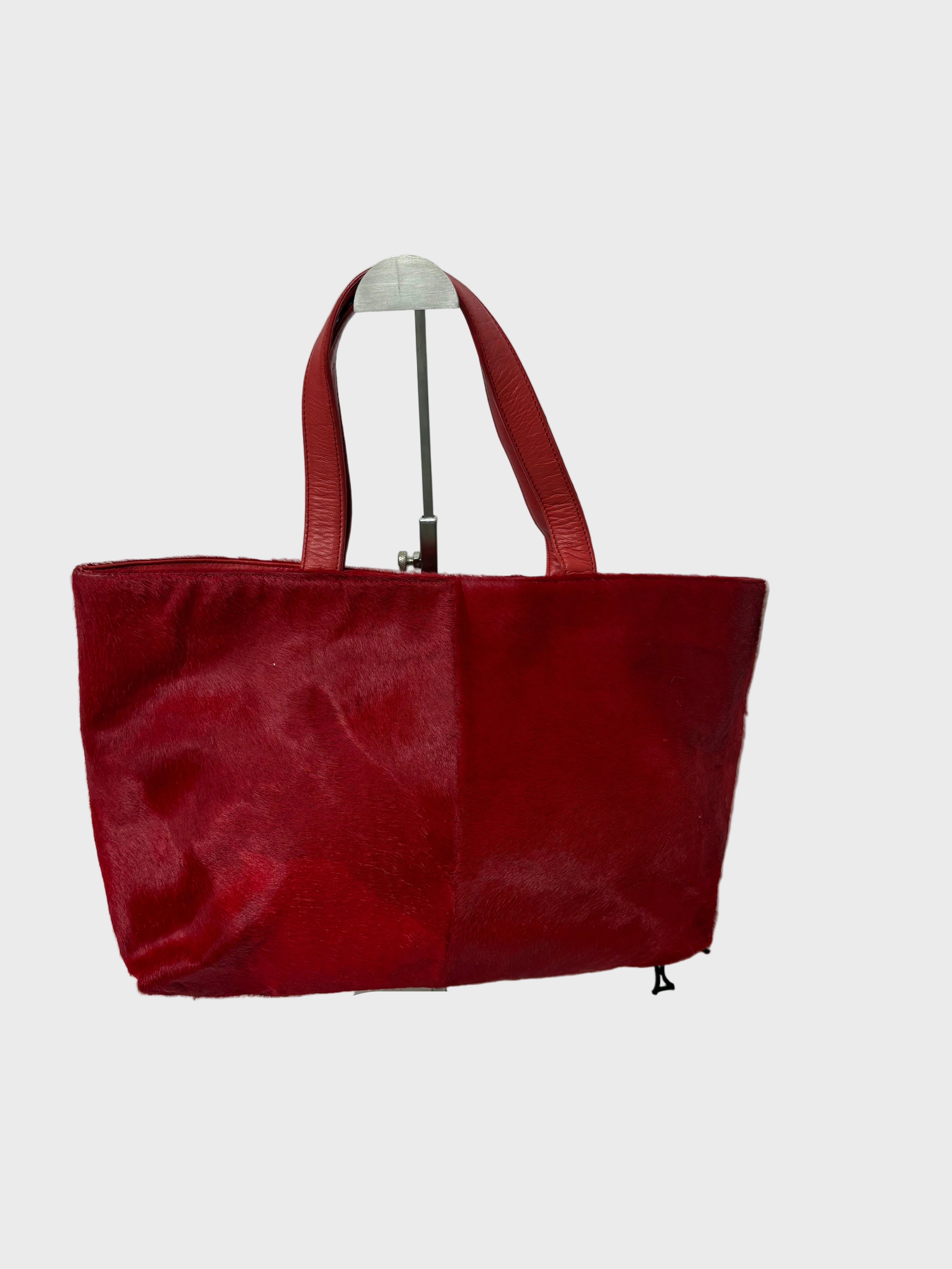 Loewe Vintage Piel de Potro Roja Anagram Original