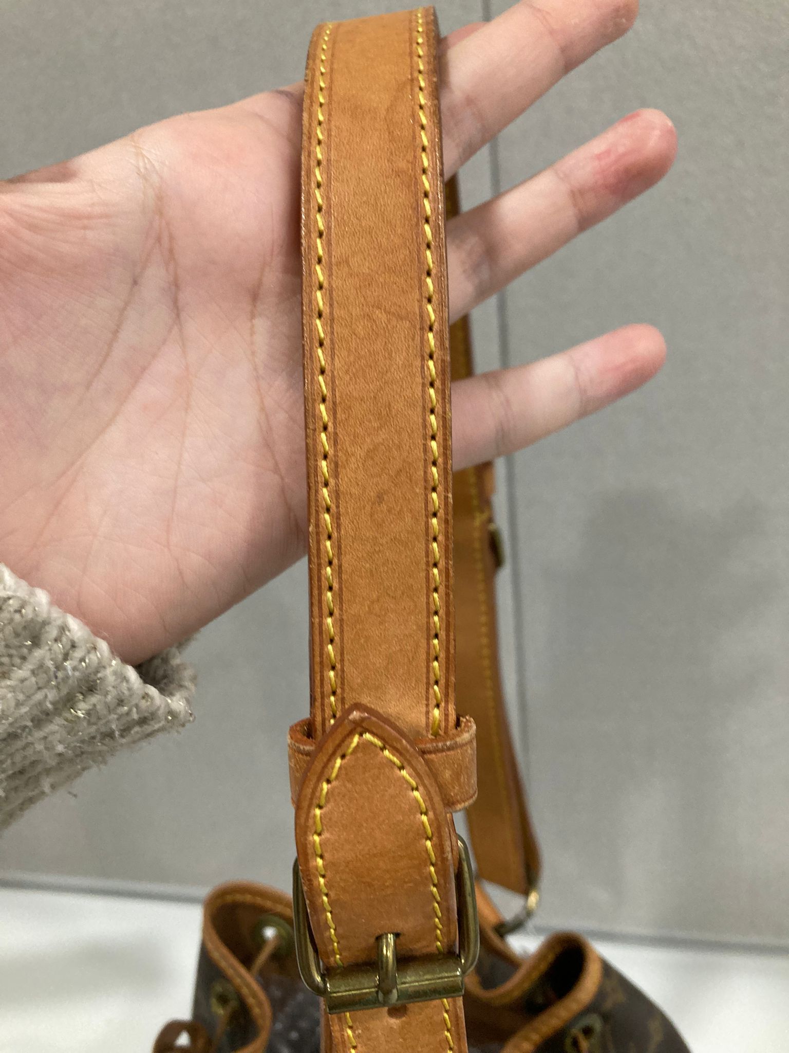 Louis vuitton petit noe monogram canvas