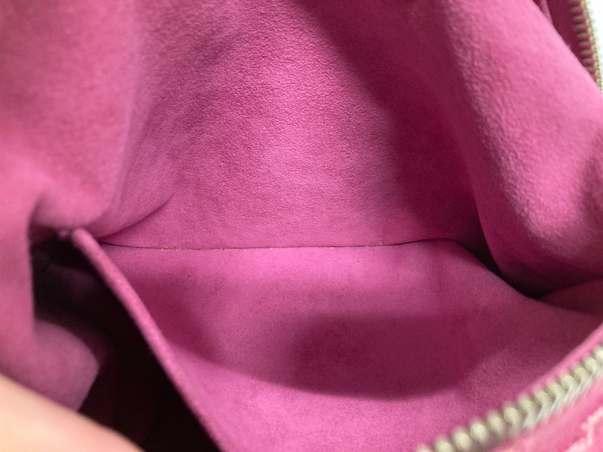 Bolso Louis Vuitton Baggy GM Monogram Denim rosa