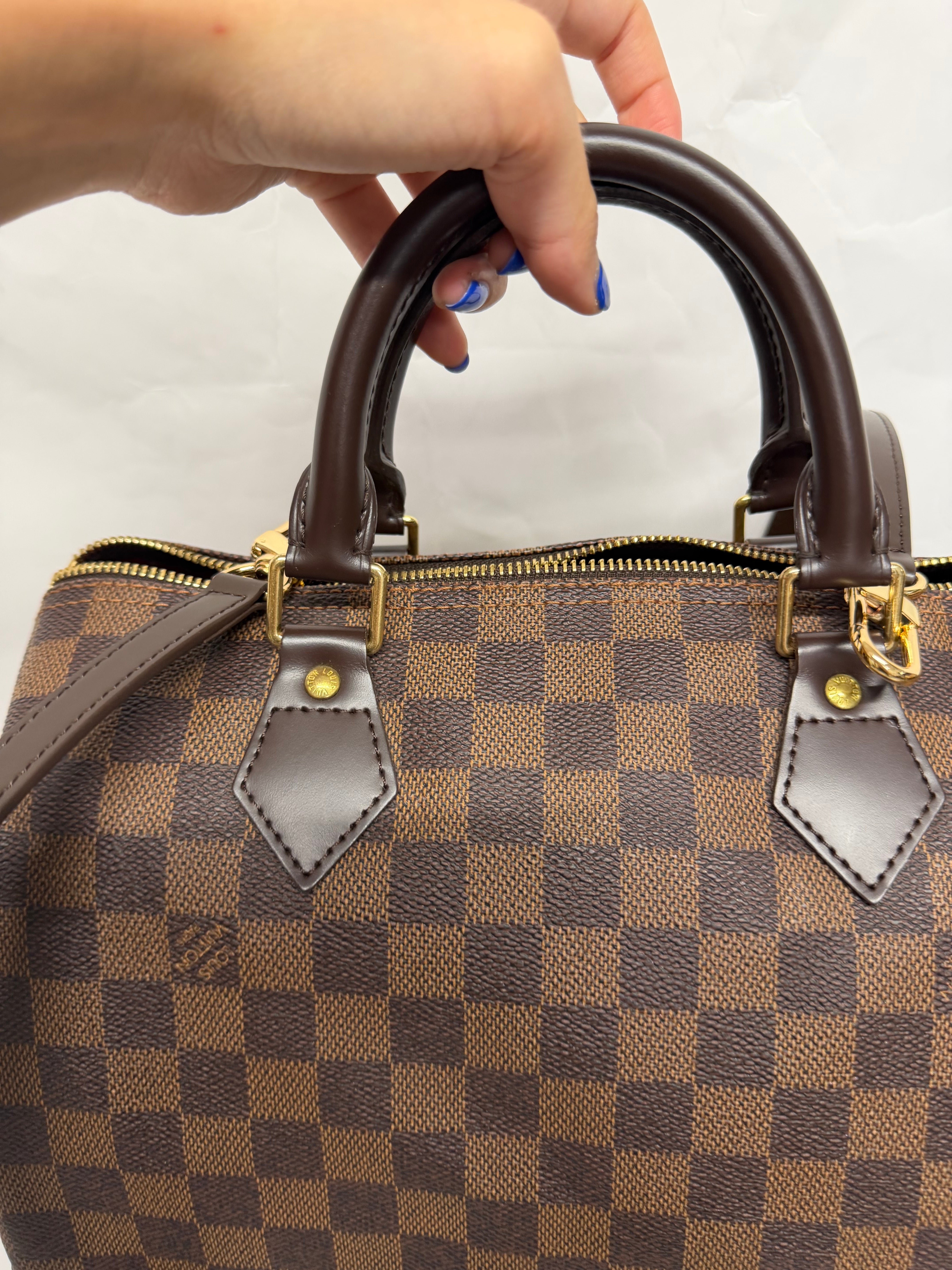 Louis Vuitton Speedy 30 Damier Ebene