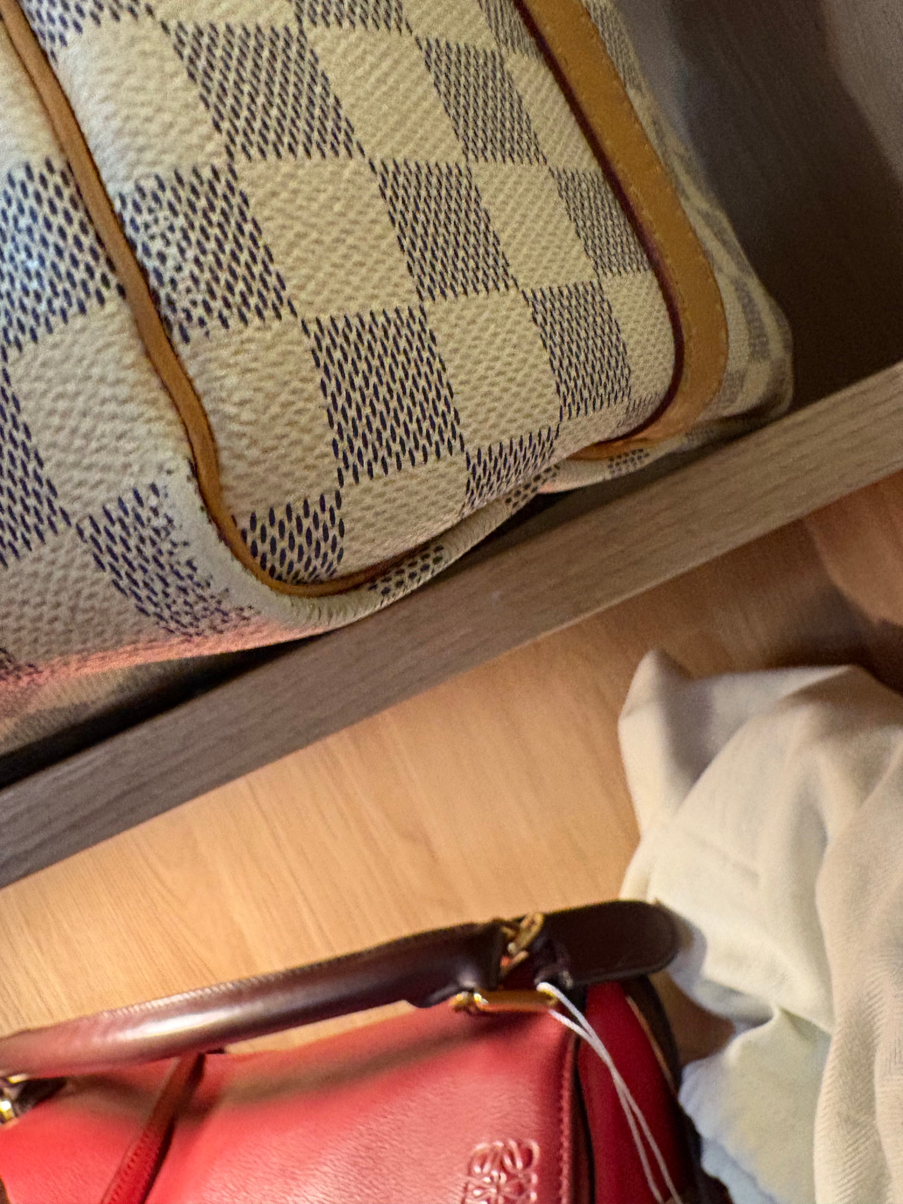 Louis Vuitton Speedy 30 Damier Azur Bandolera